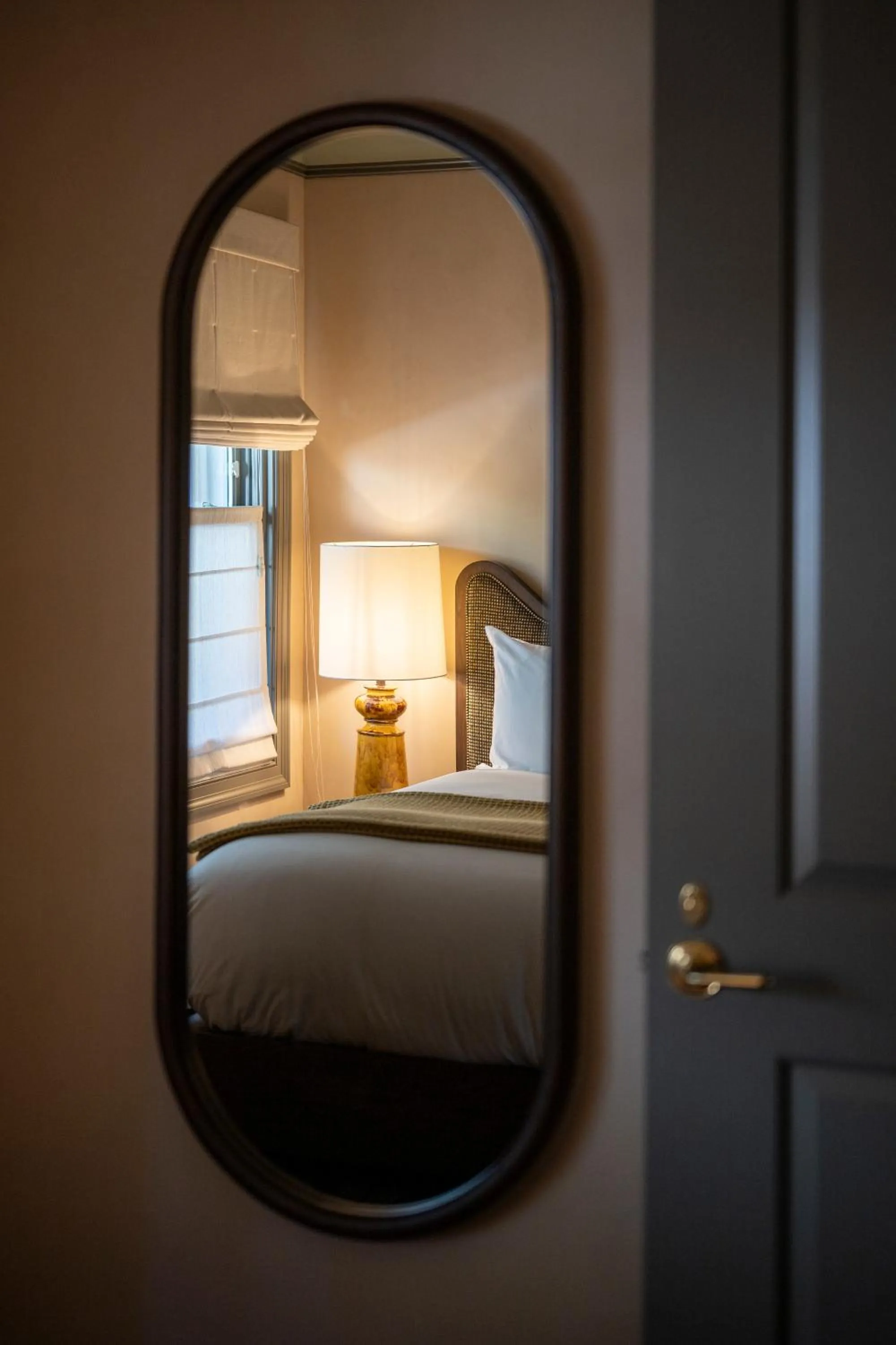 Bed in Gjelina Hotel