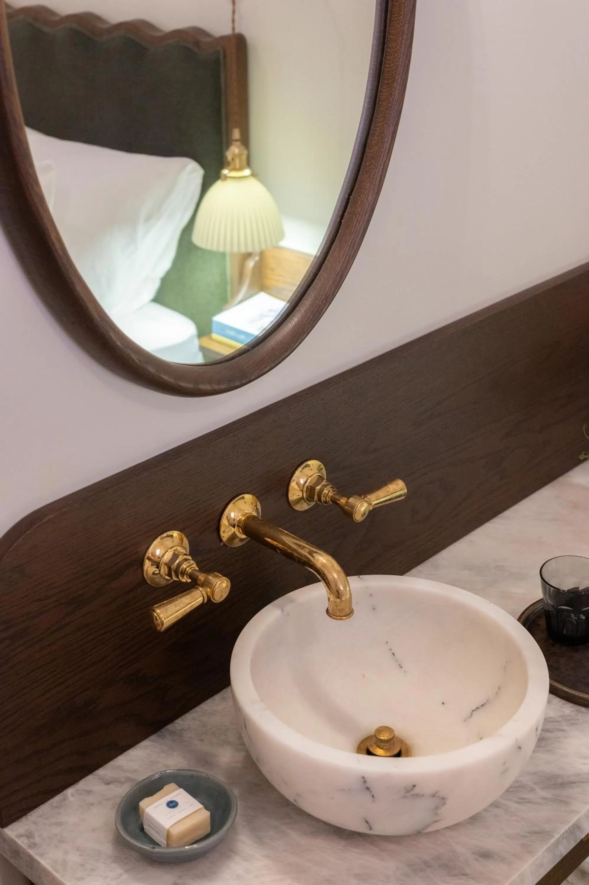 Bathroom in Gjelina Hotel