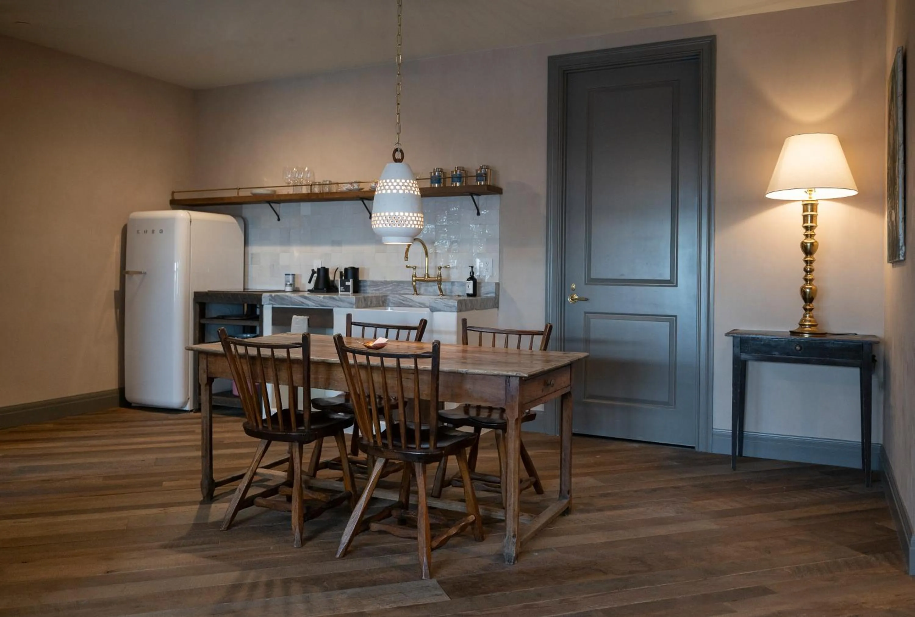 Dining area in Gjelina Hotel