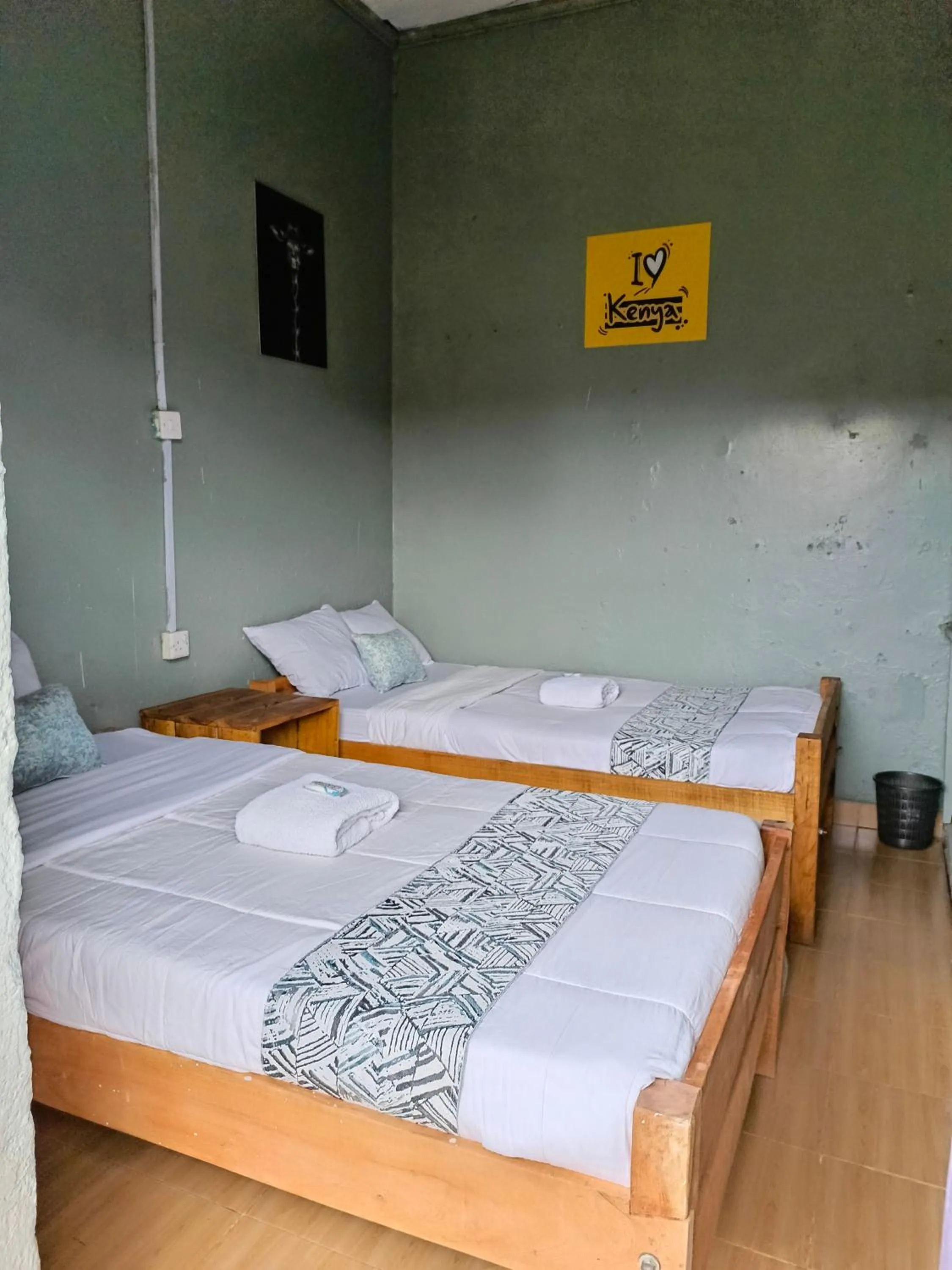 Bedroom, Bed in Wrech House Sagana -1989 PAY BEFORE ARRIVAL