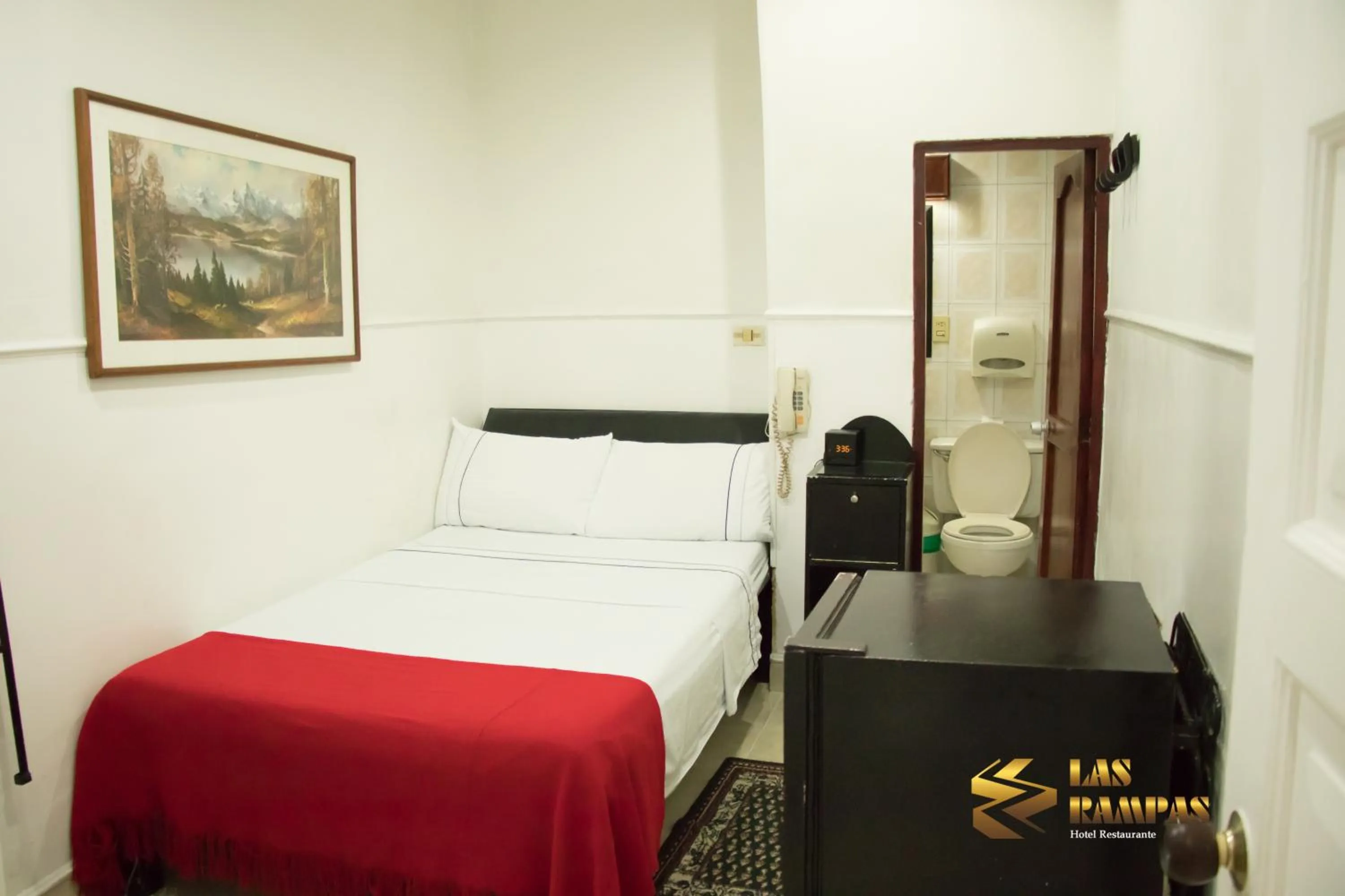 Bed in Hotel Las Rampas