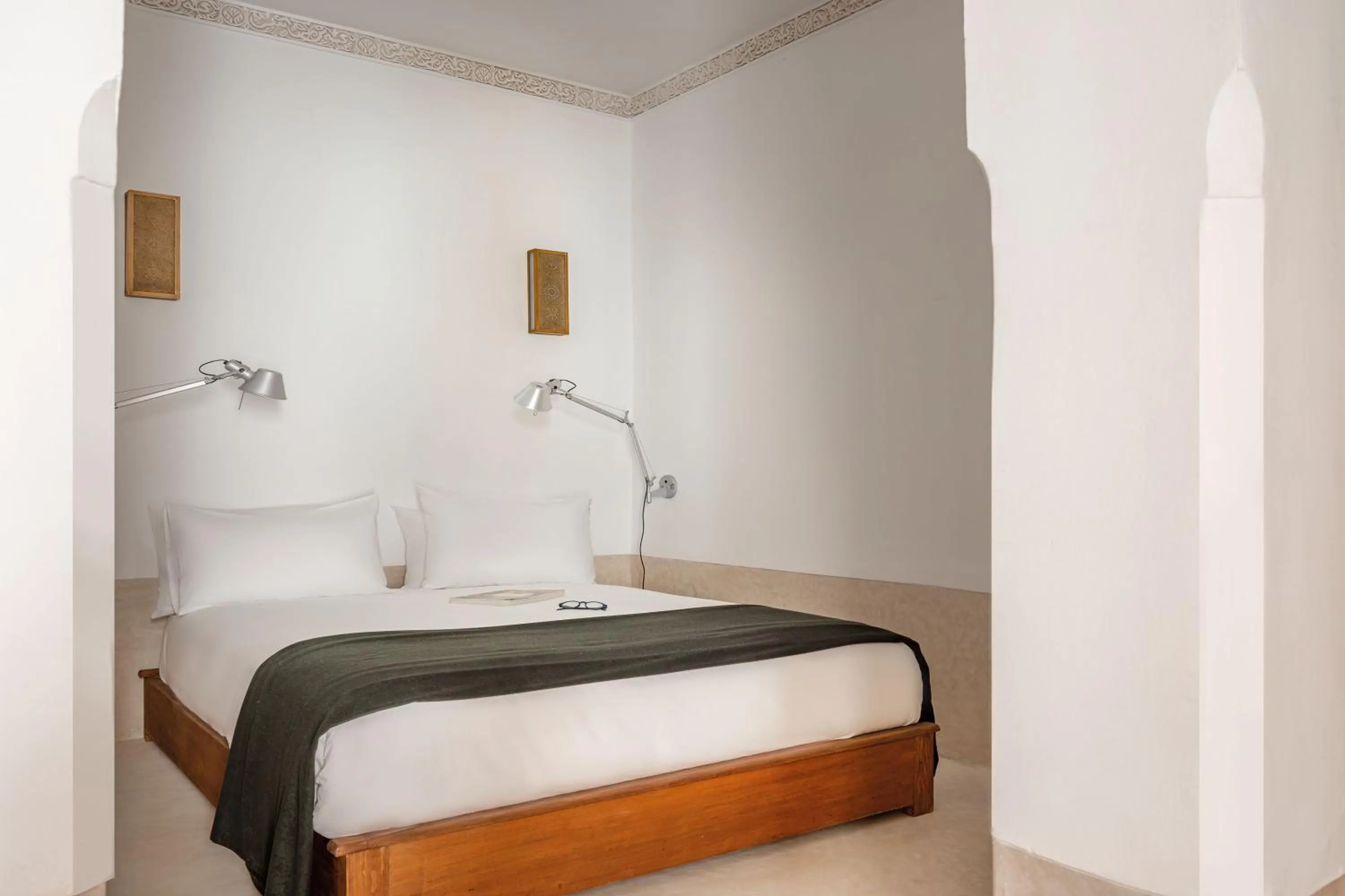 Bed in Riad Jaaneman