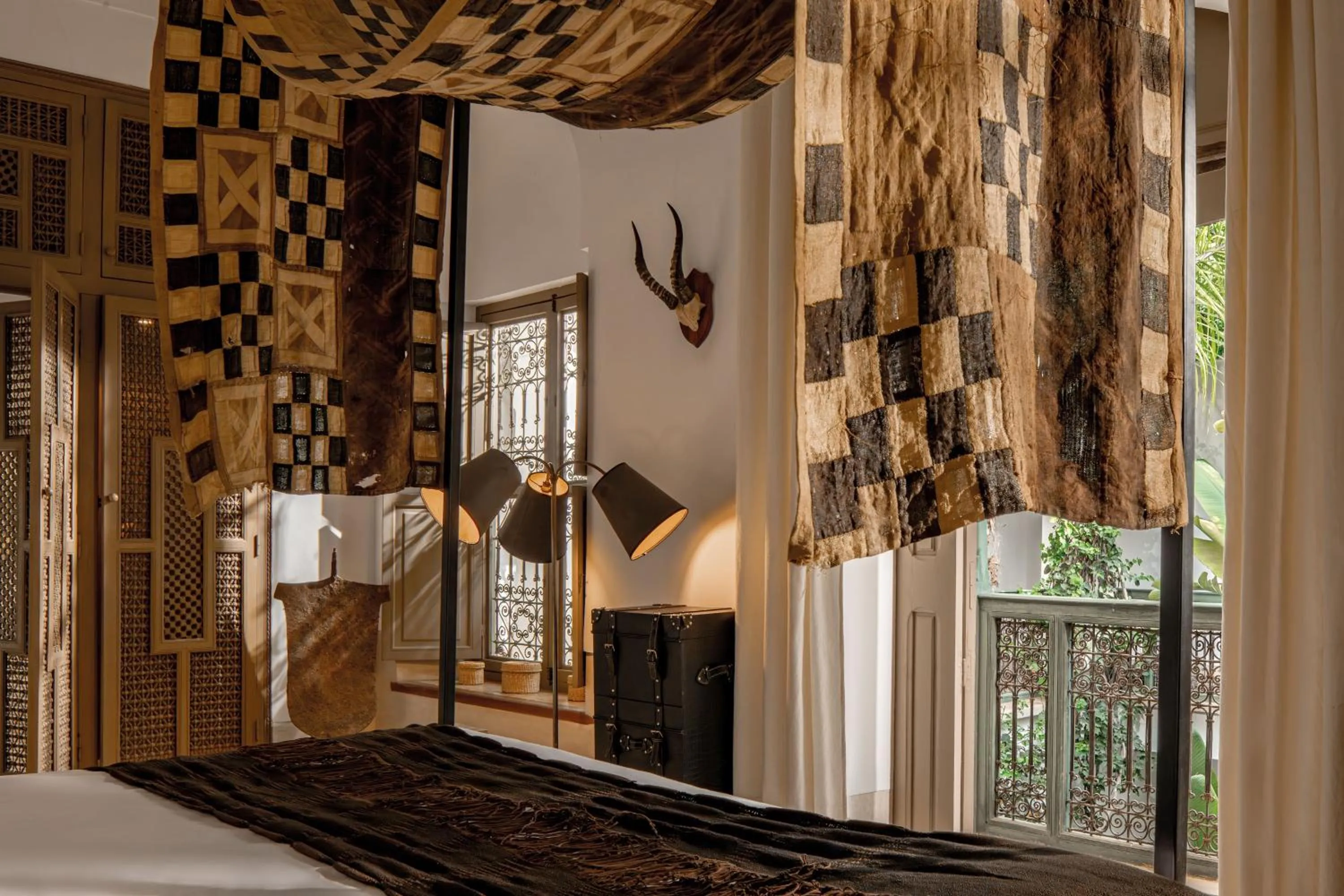 Bed in Riad Jaaneman