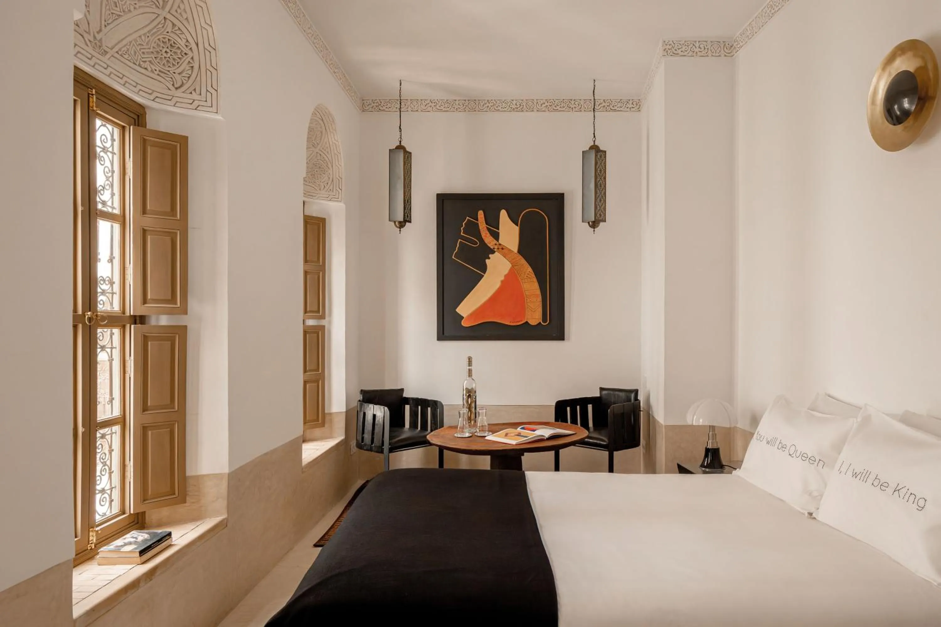 Bed in Riad Jaaneman