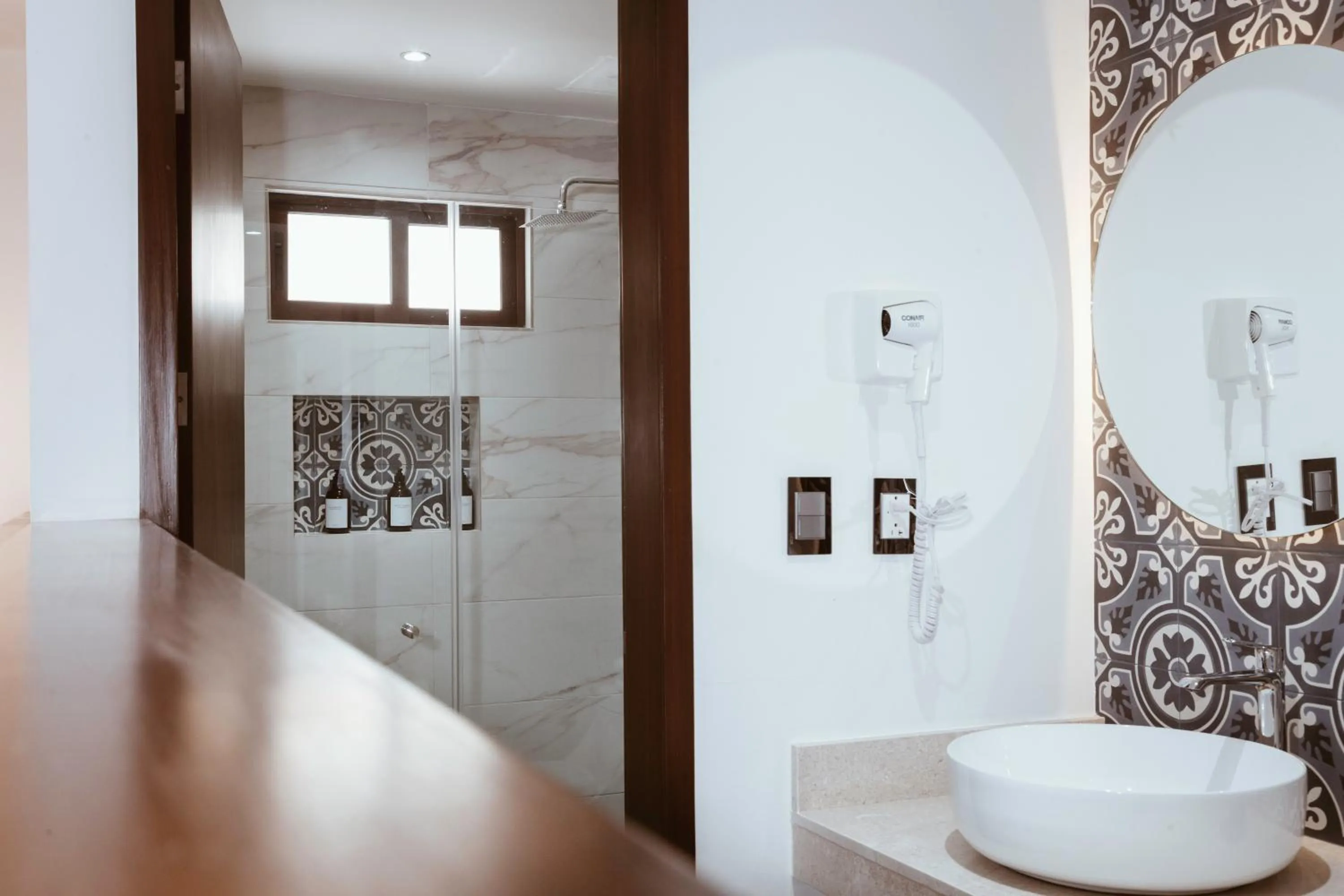 Bathroom in Nuxká Hotel