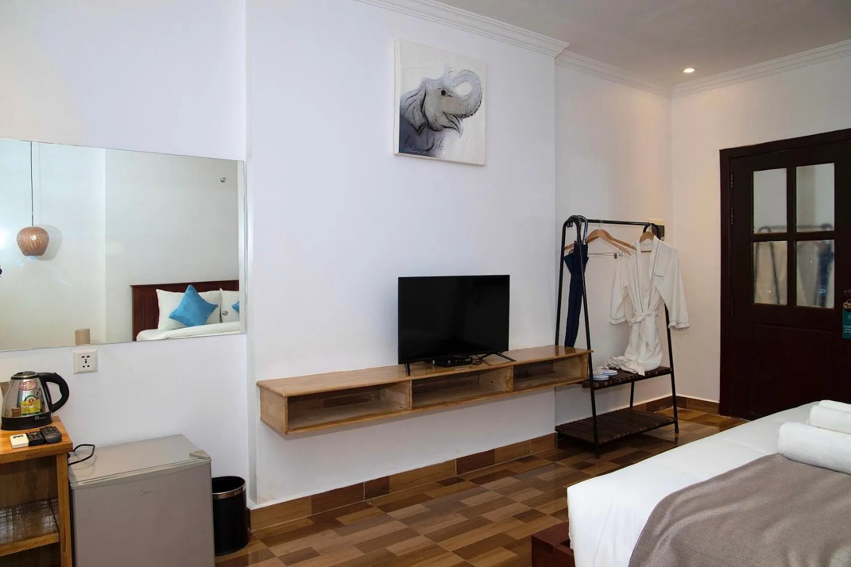 Bed in Habana Angkor Boutique Hotel