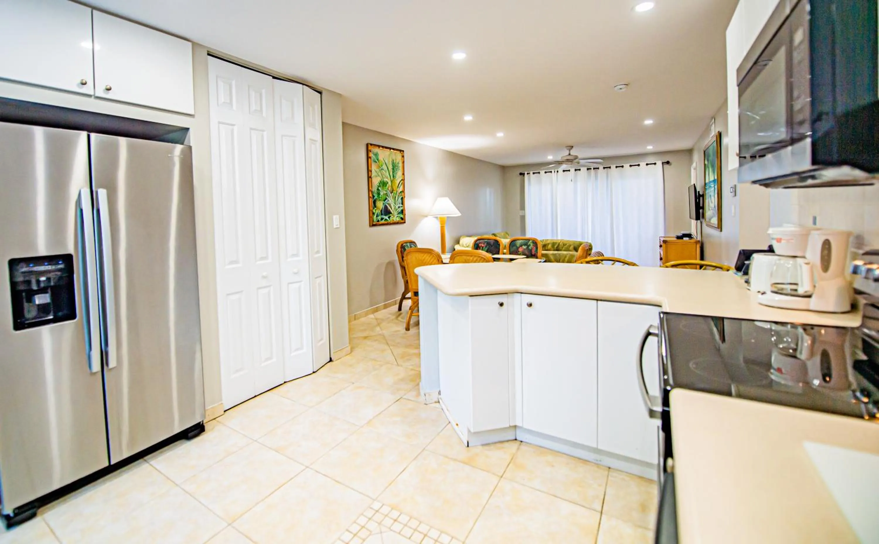 kitchen in Seven Mile Beach Resort