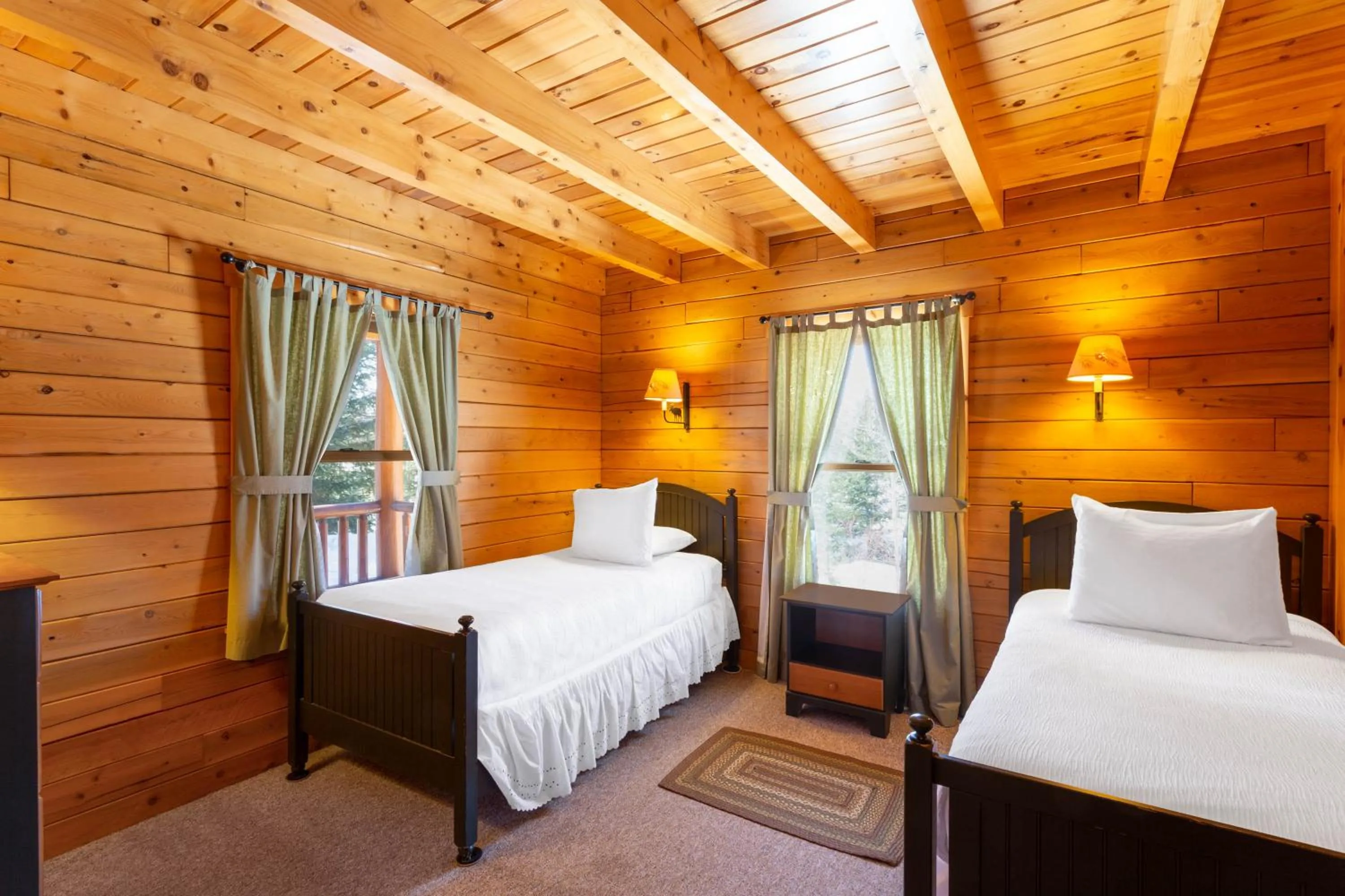 Bed in Rangeley Lake Resort a Ramada by Wyndham