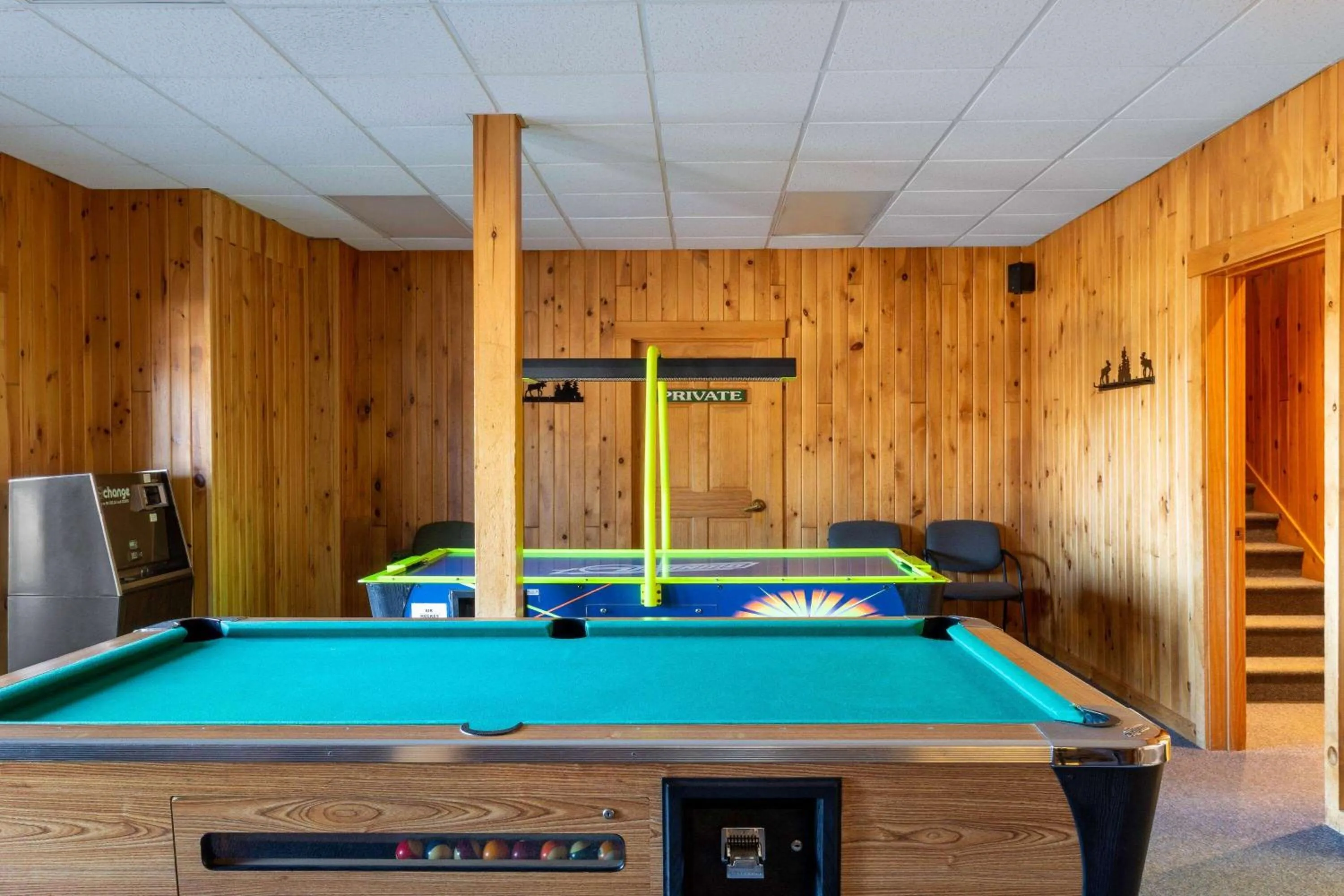 Game Room in Rangeley Lake Resort a Ramada by Wyndham