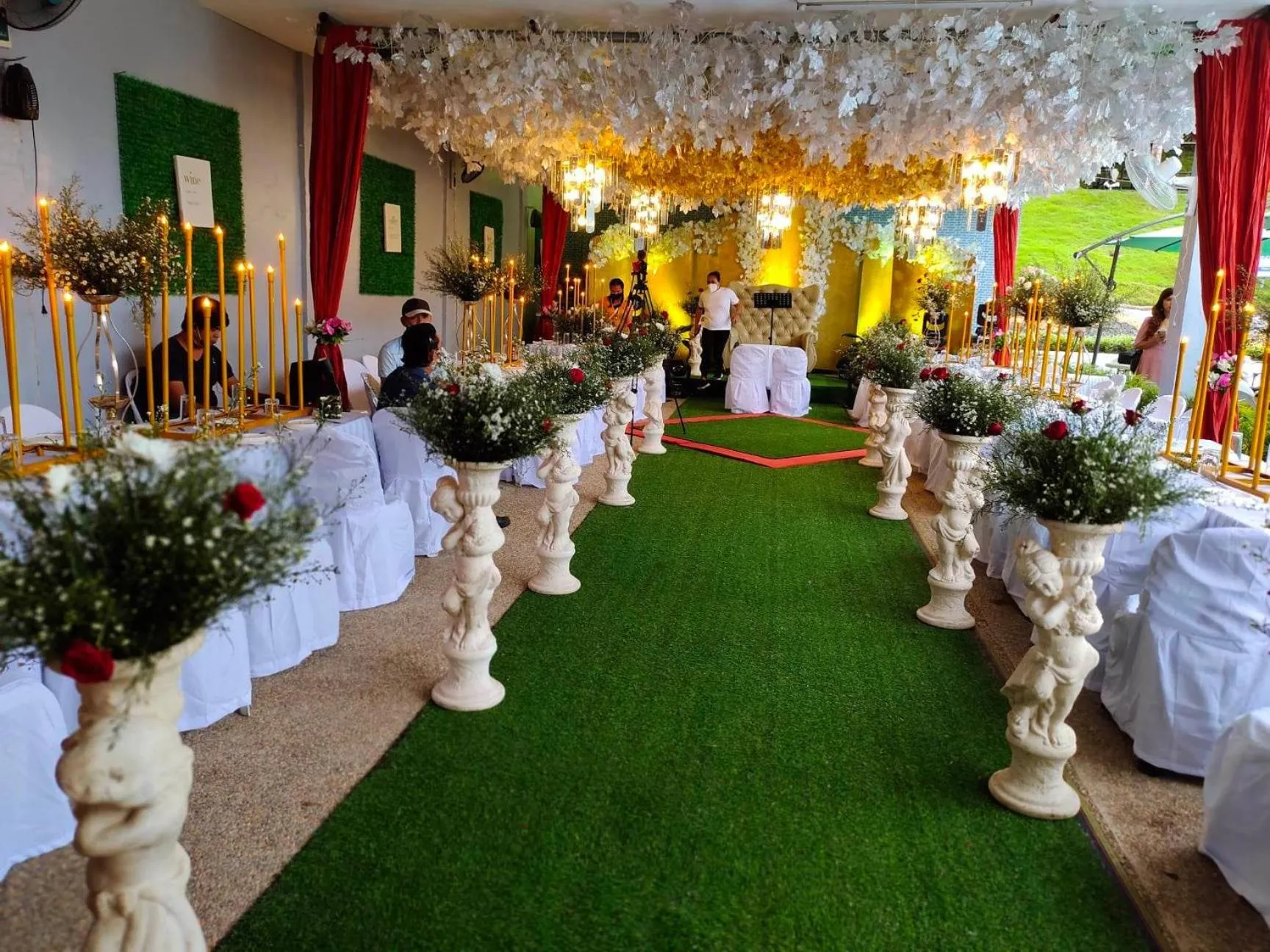 wedding in Hideaways Restobar and Resort