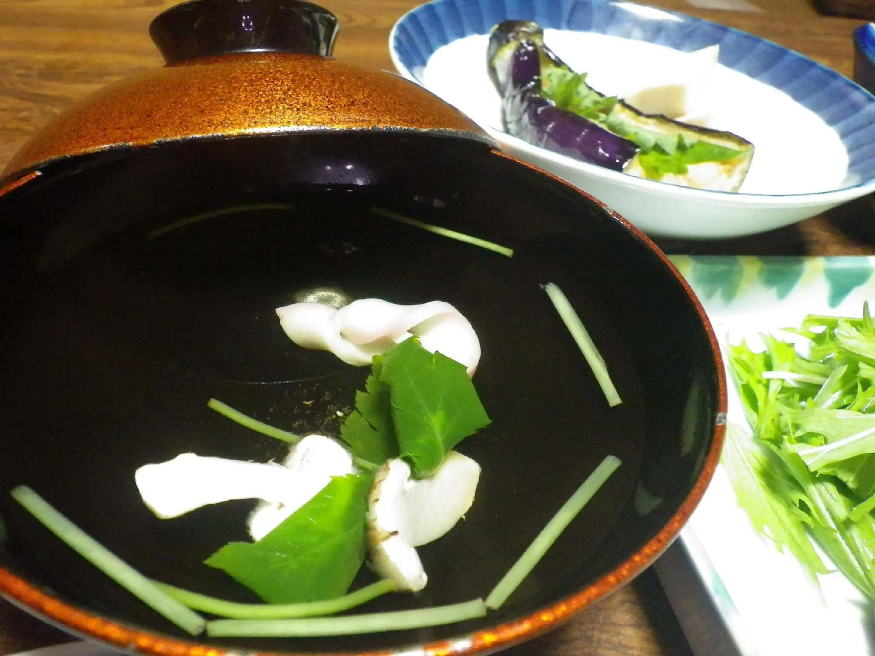 Food in Nakaya Ryokan