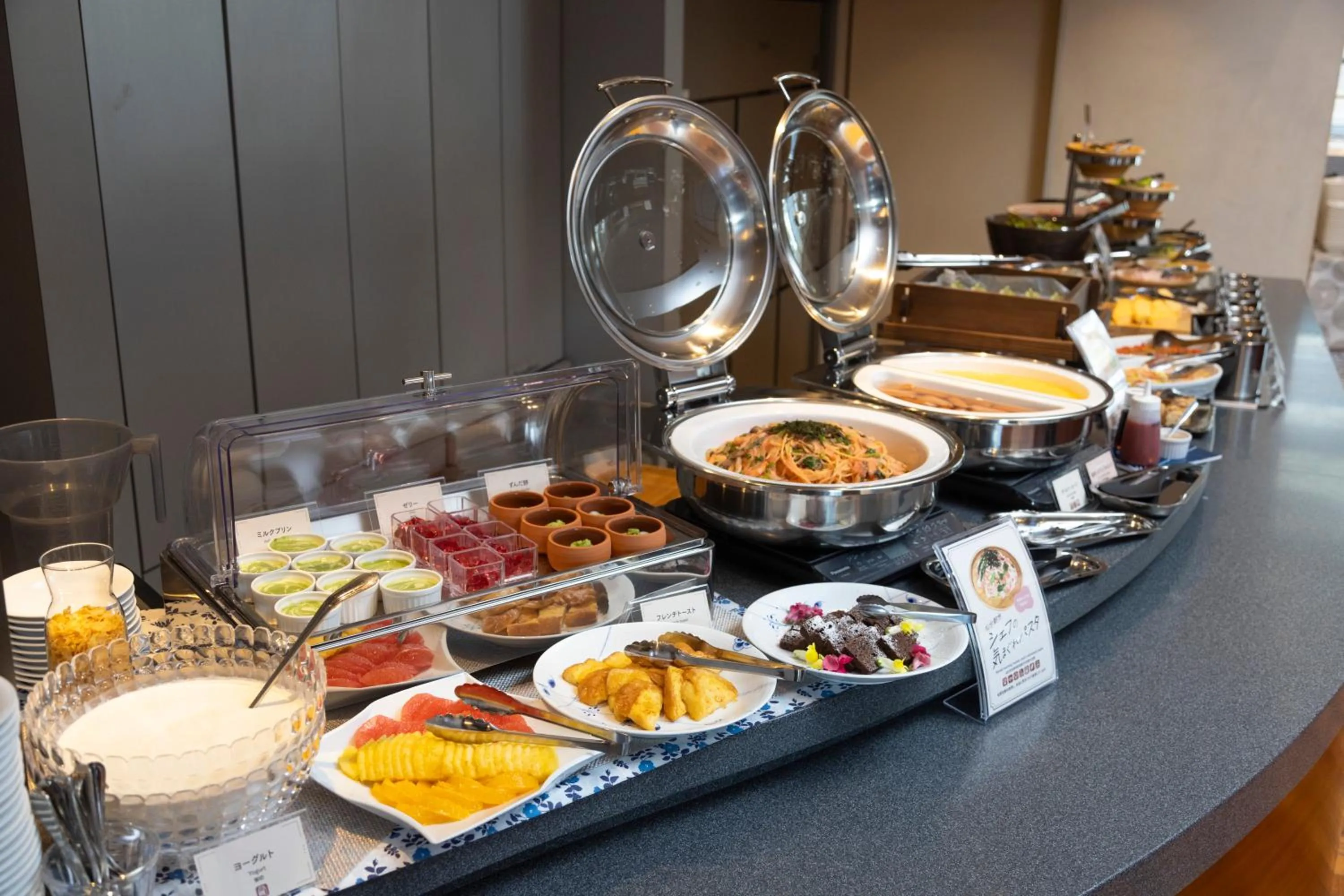 Breakfast in KOKO HOTEL Sendai Kotodai Park