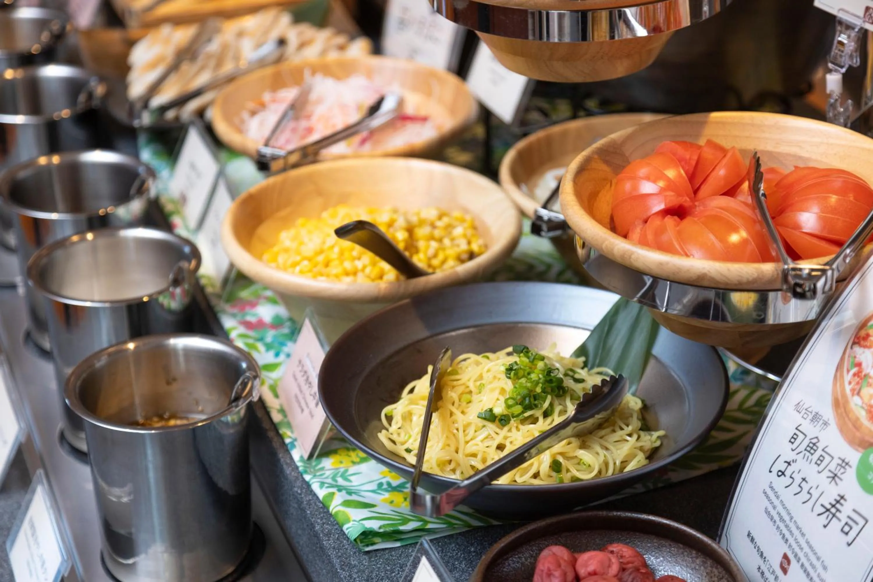 Breakfast in KOKO HOTEL Sendai Kotodai Park