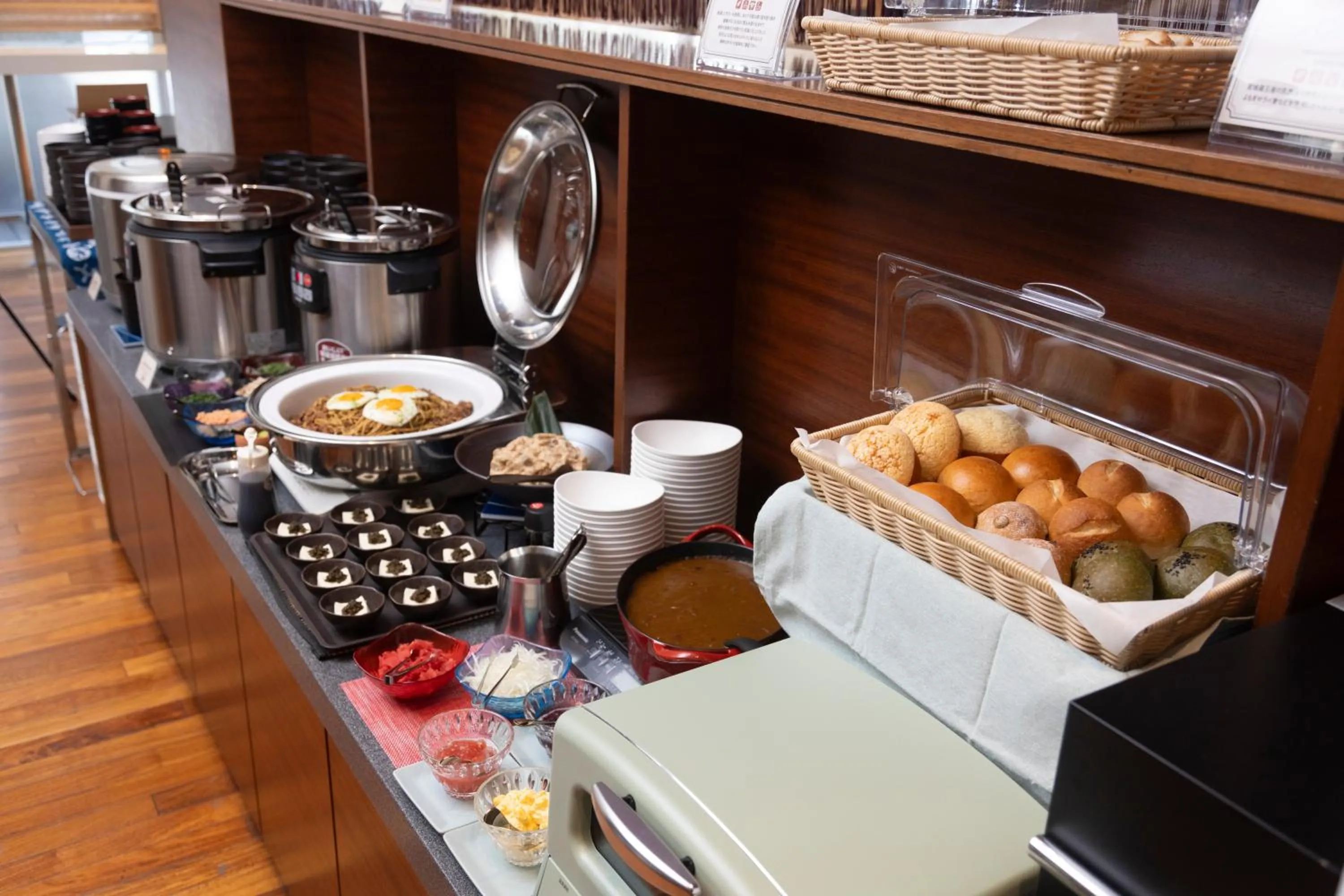 Breakfast in KOKO HOTEL Sendai Kotodai Park