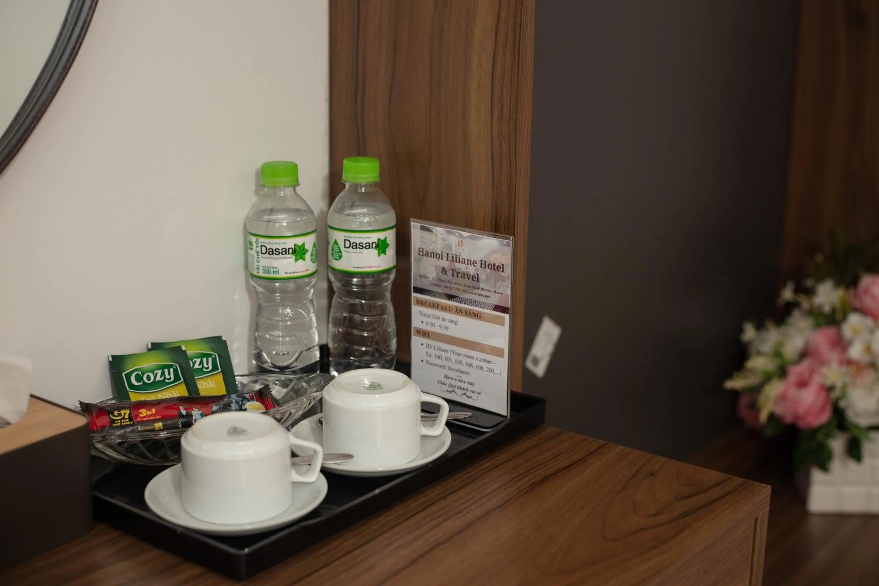 Coffee/tea facilities in Hanoi Liliane Hotel and Travel