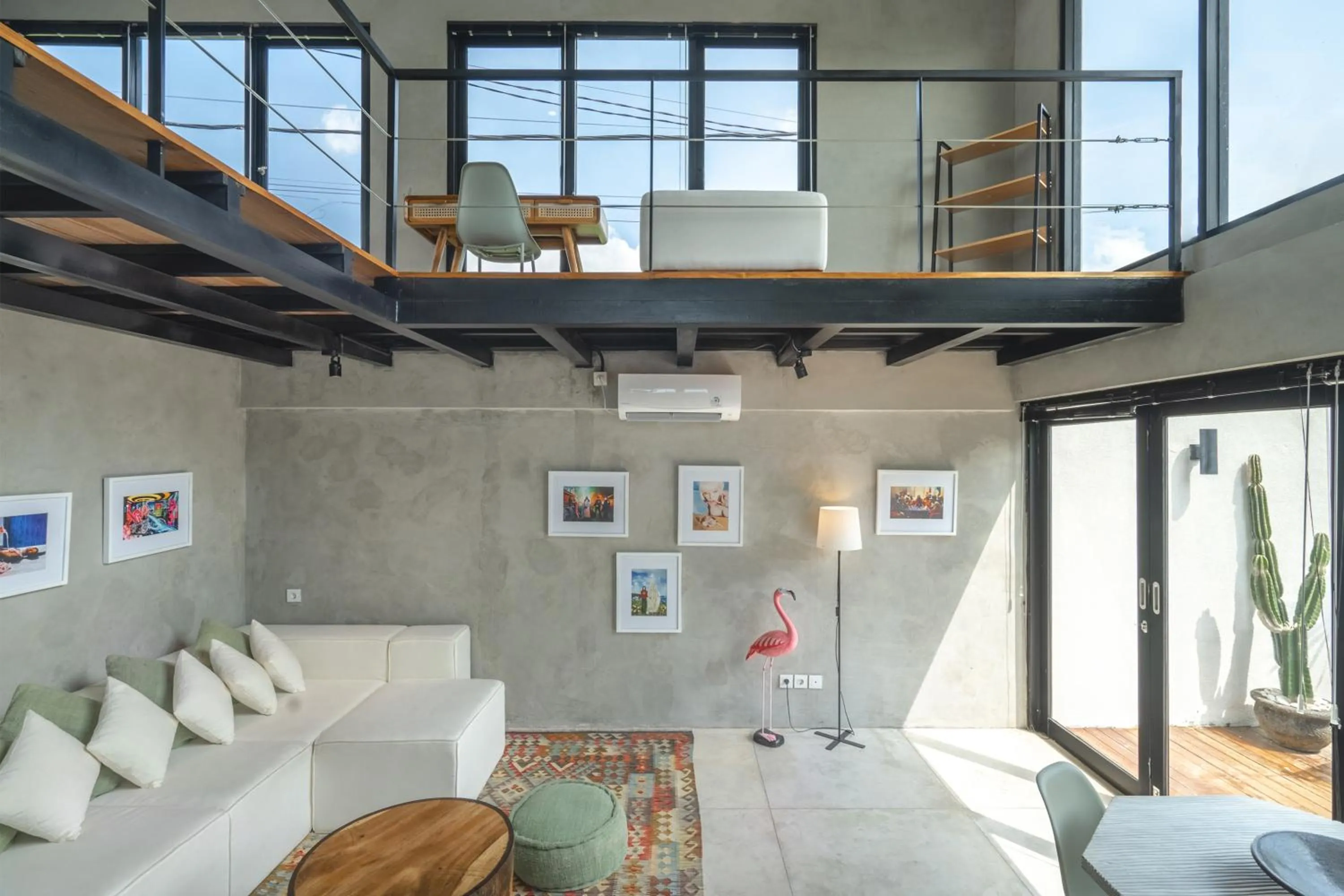 Living room in Canggu 2Plex Apartment