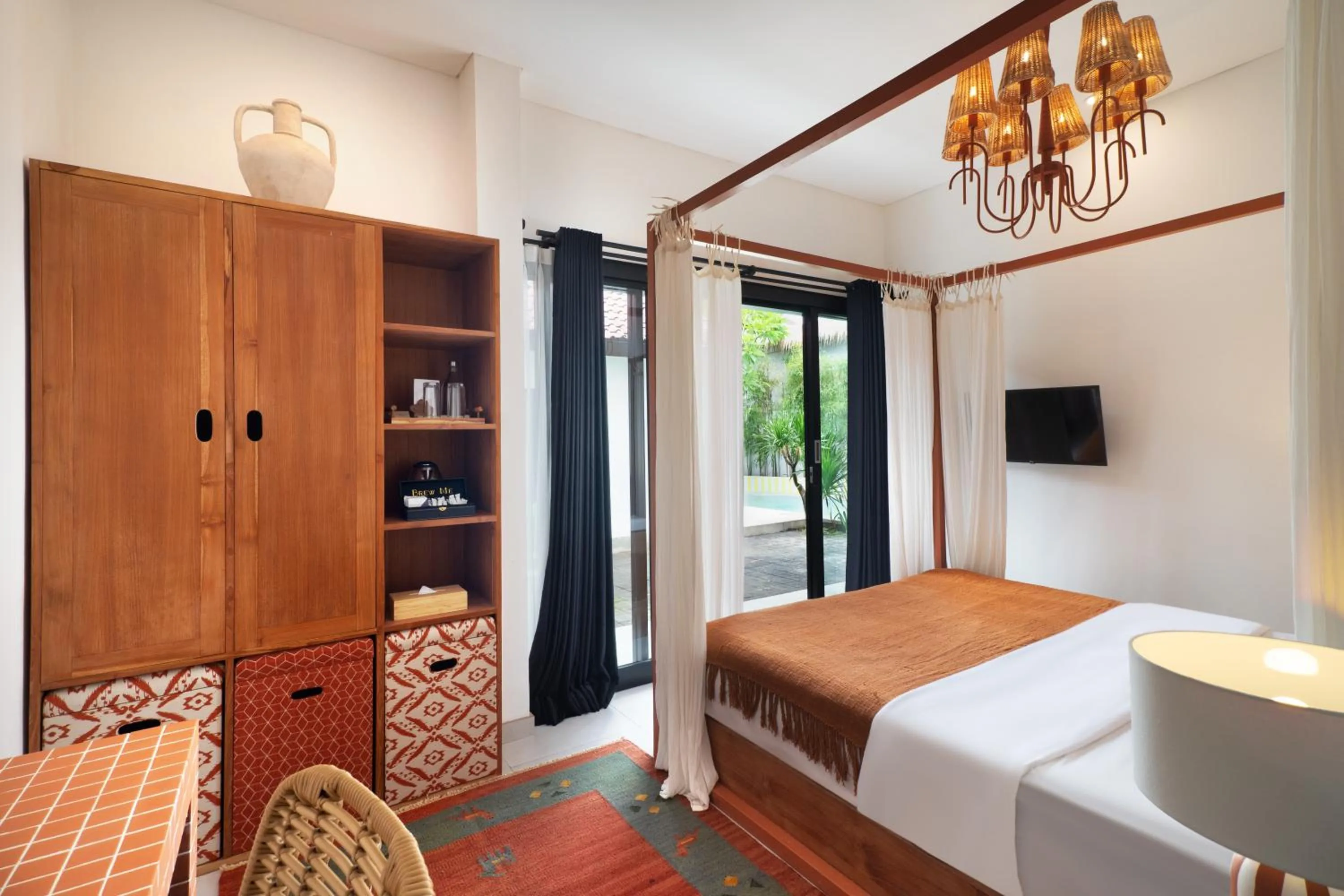 Bedroom in Canggu Studios Downtown Managed by CPM Bali