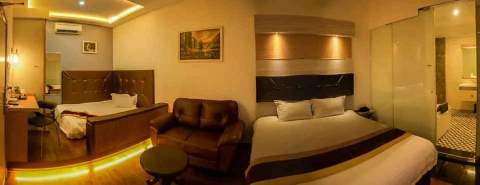 Bed in Avantgarde Hotel