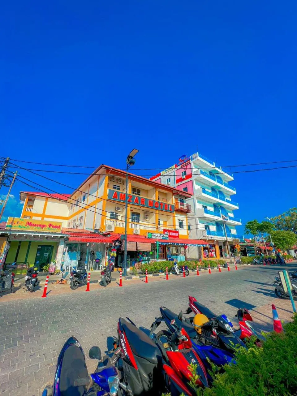 Street view in Amzar Motel Cenang