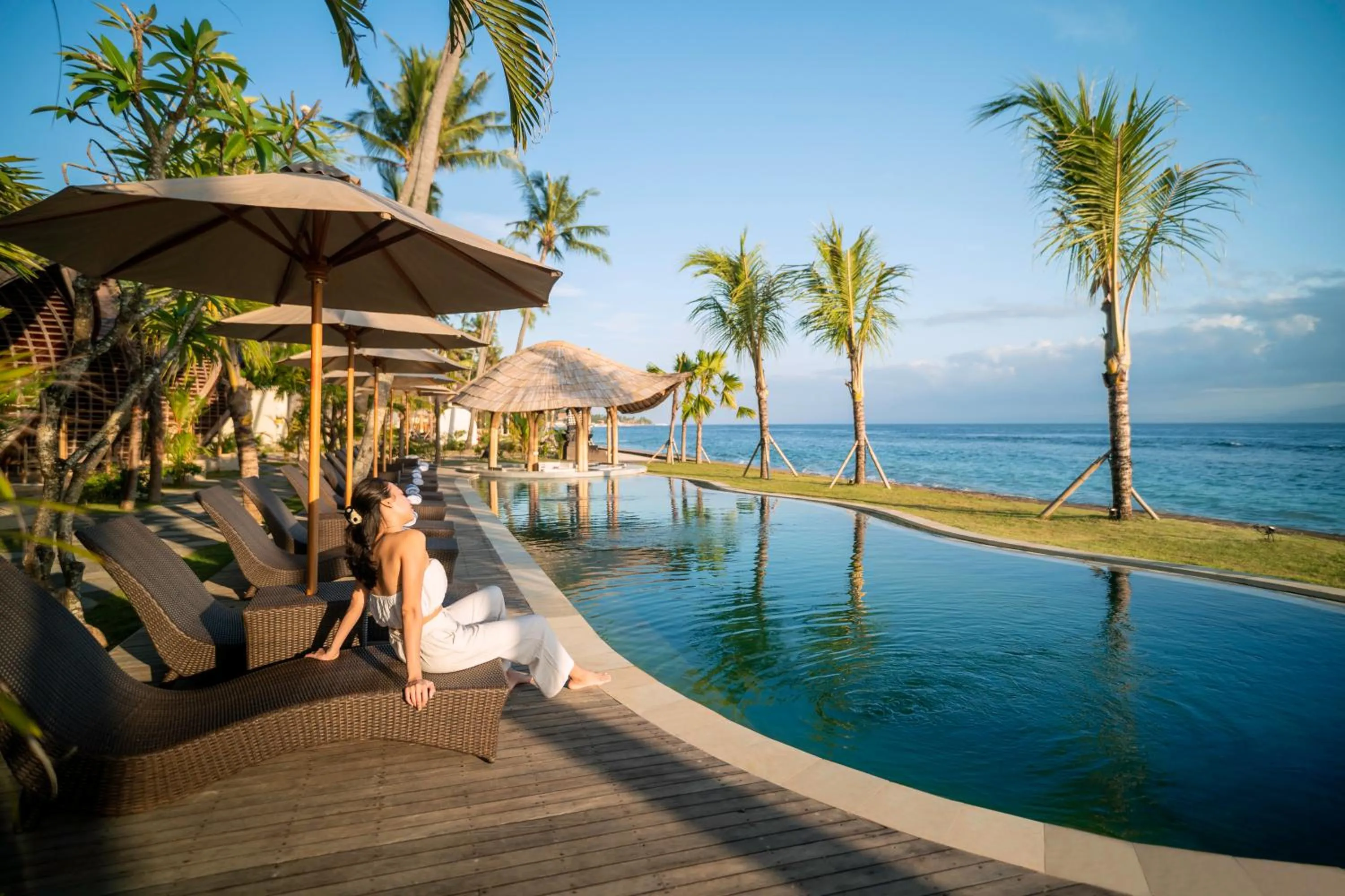 Pool view in The Sankara Beach Resort - Nusa Penida