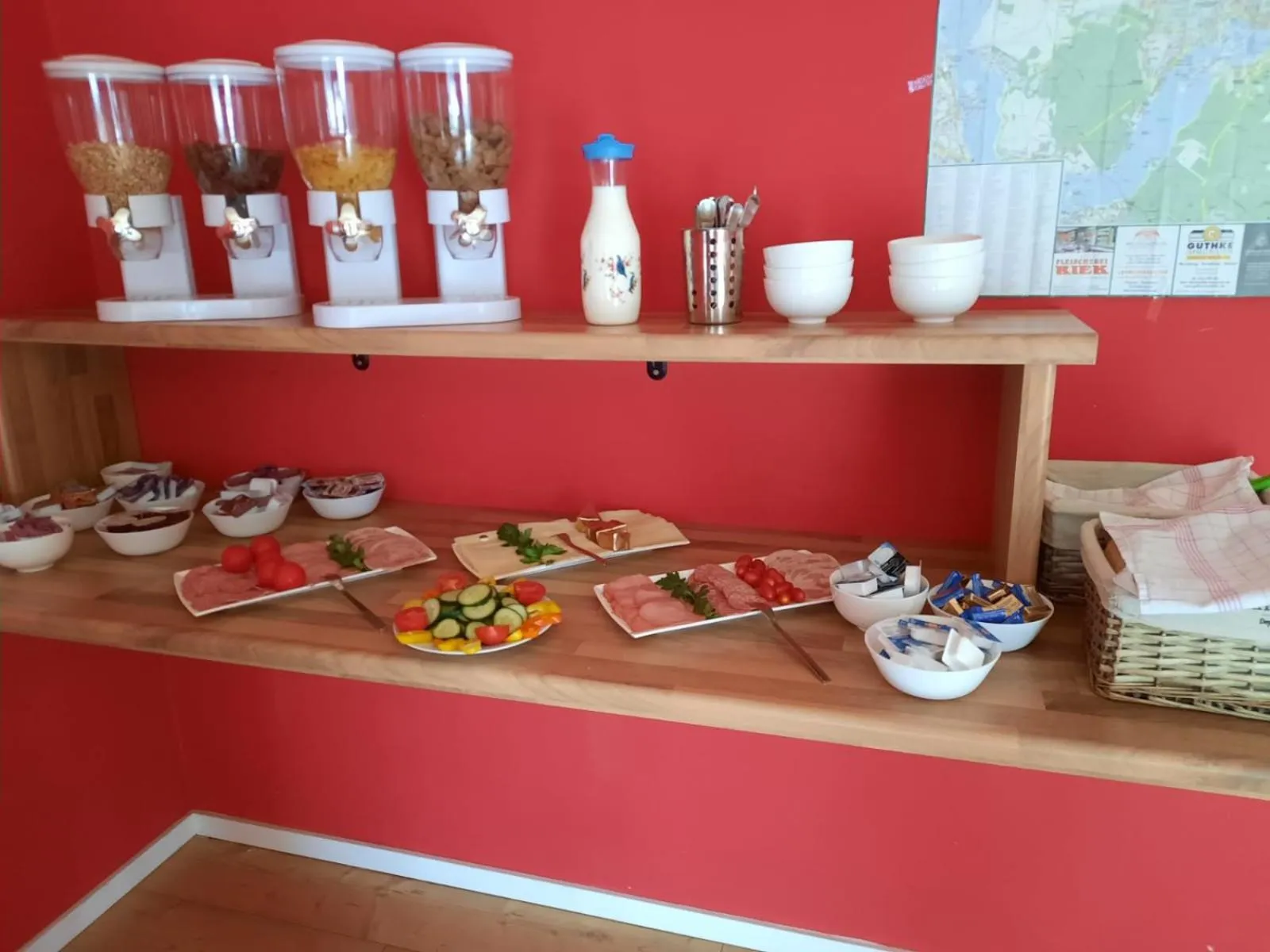 Coffee/tea facilities in Pension am Filmpark