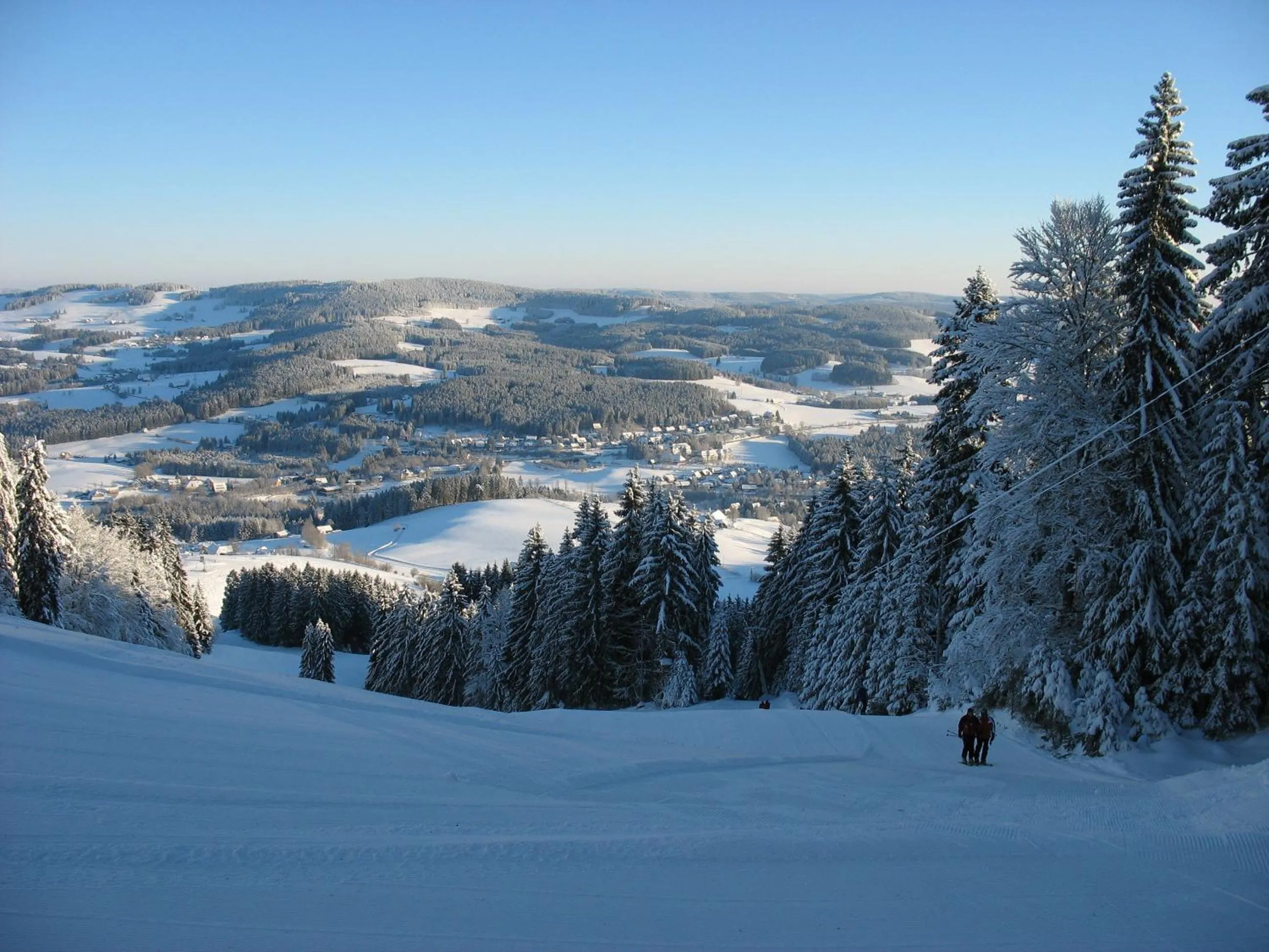 Natural landscape in Ferienwohnung Mattenweg 1a