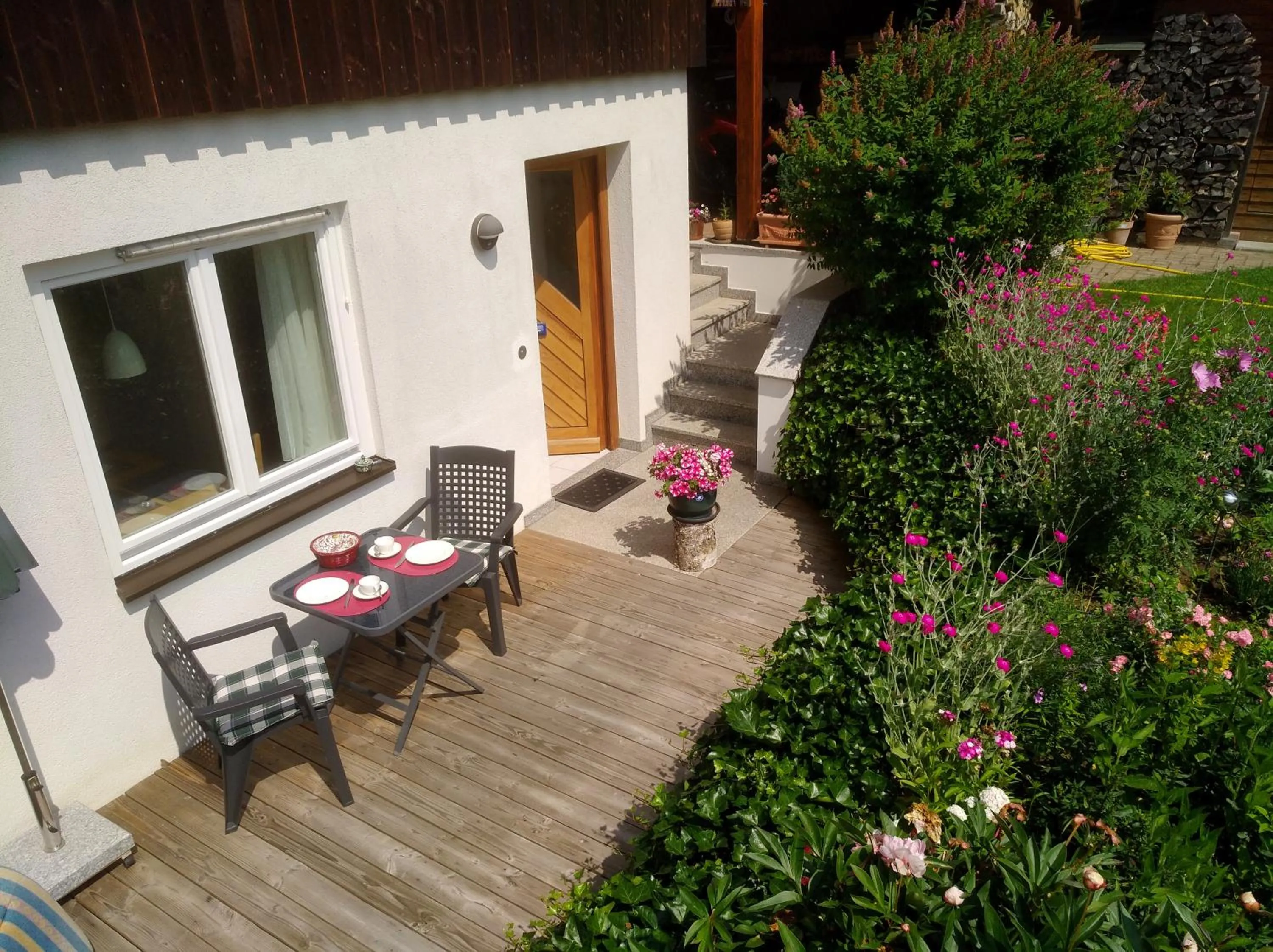 Balcony/Terrace in Ferienwohnung Mattenweg 1a