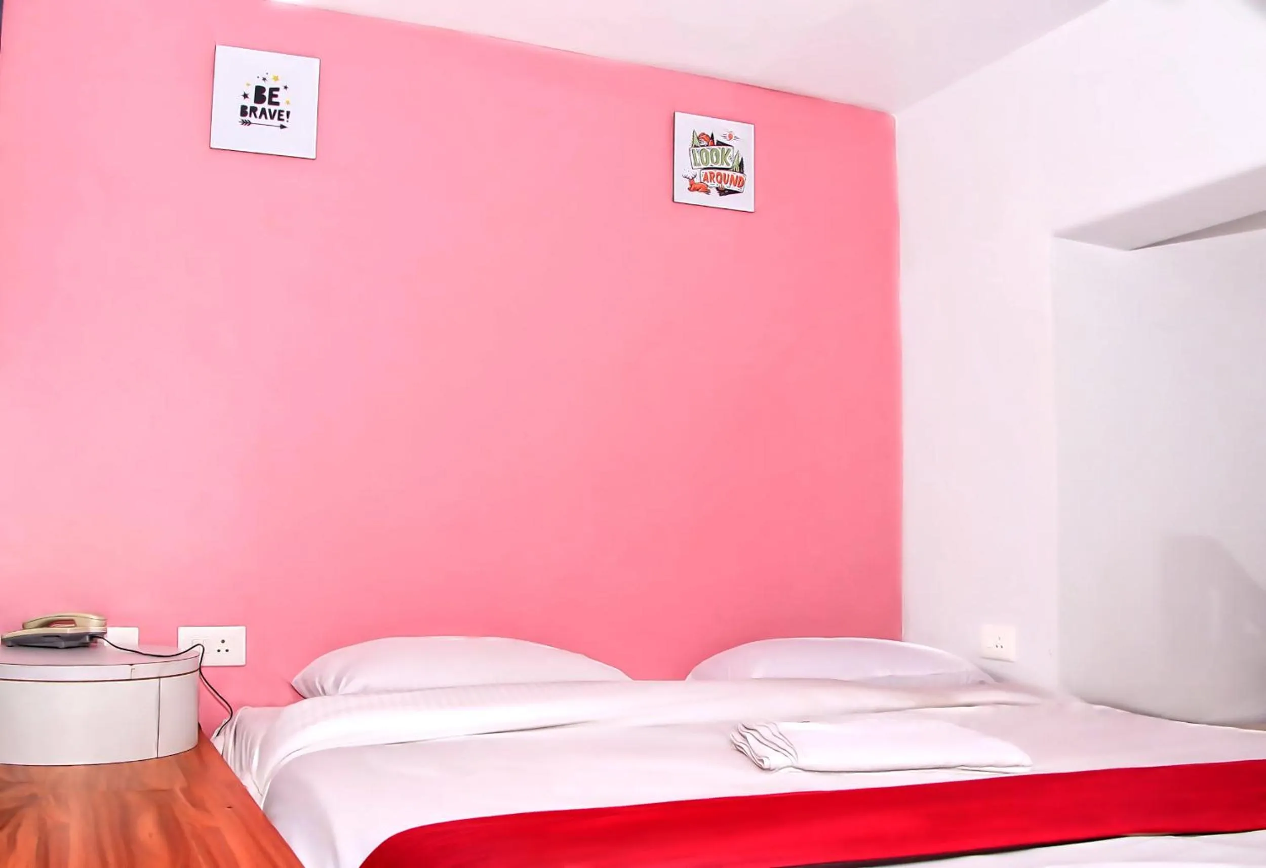 Bed in Hotel SV International