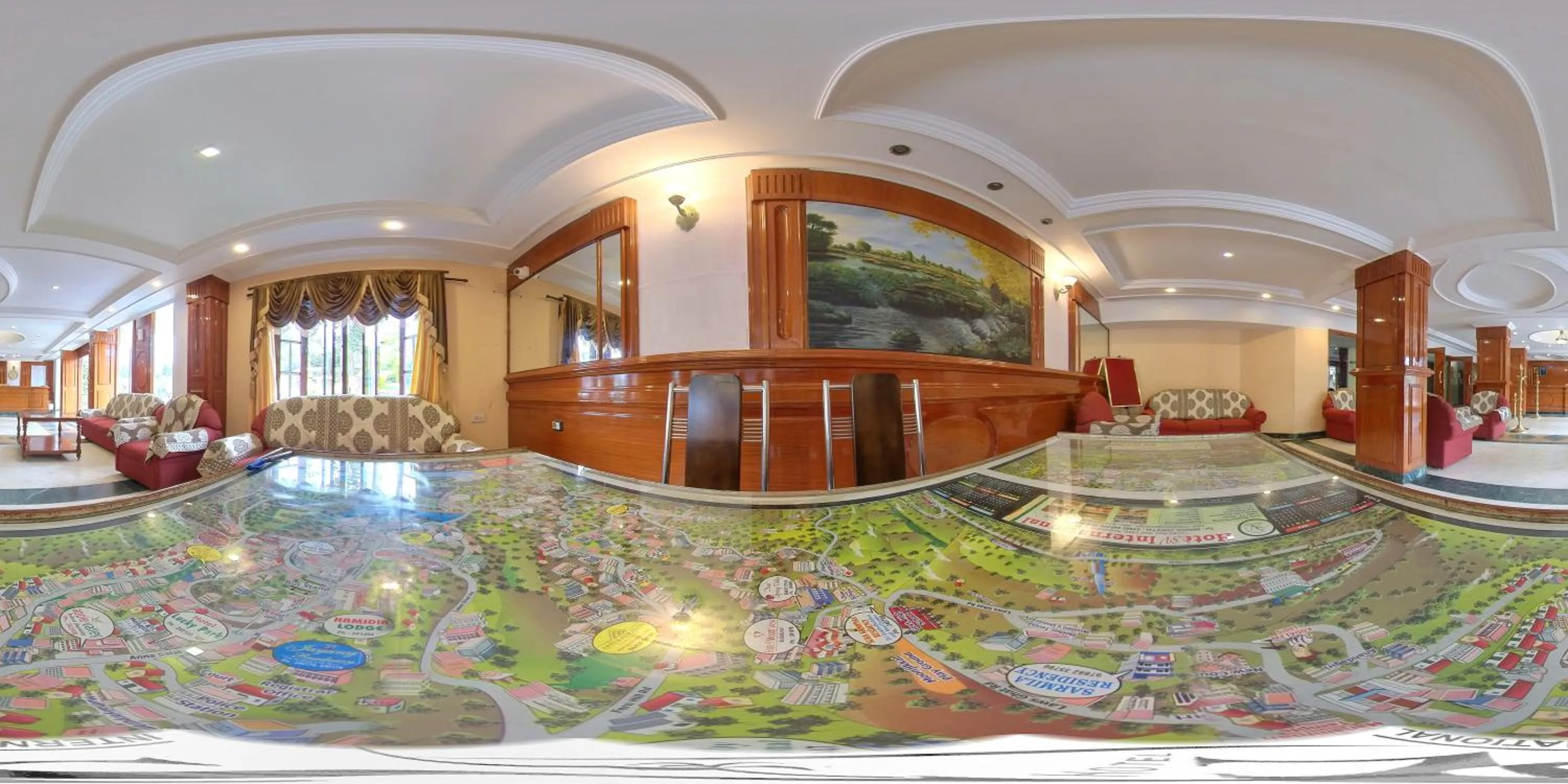 Lobby or reception in Hotel SV International