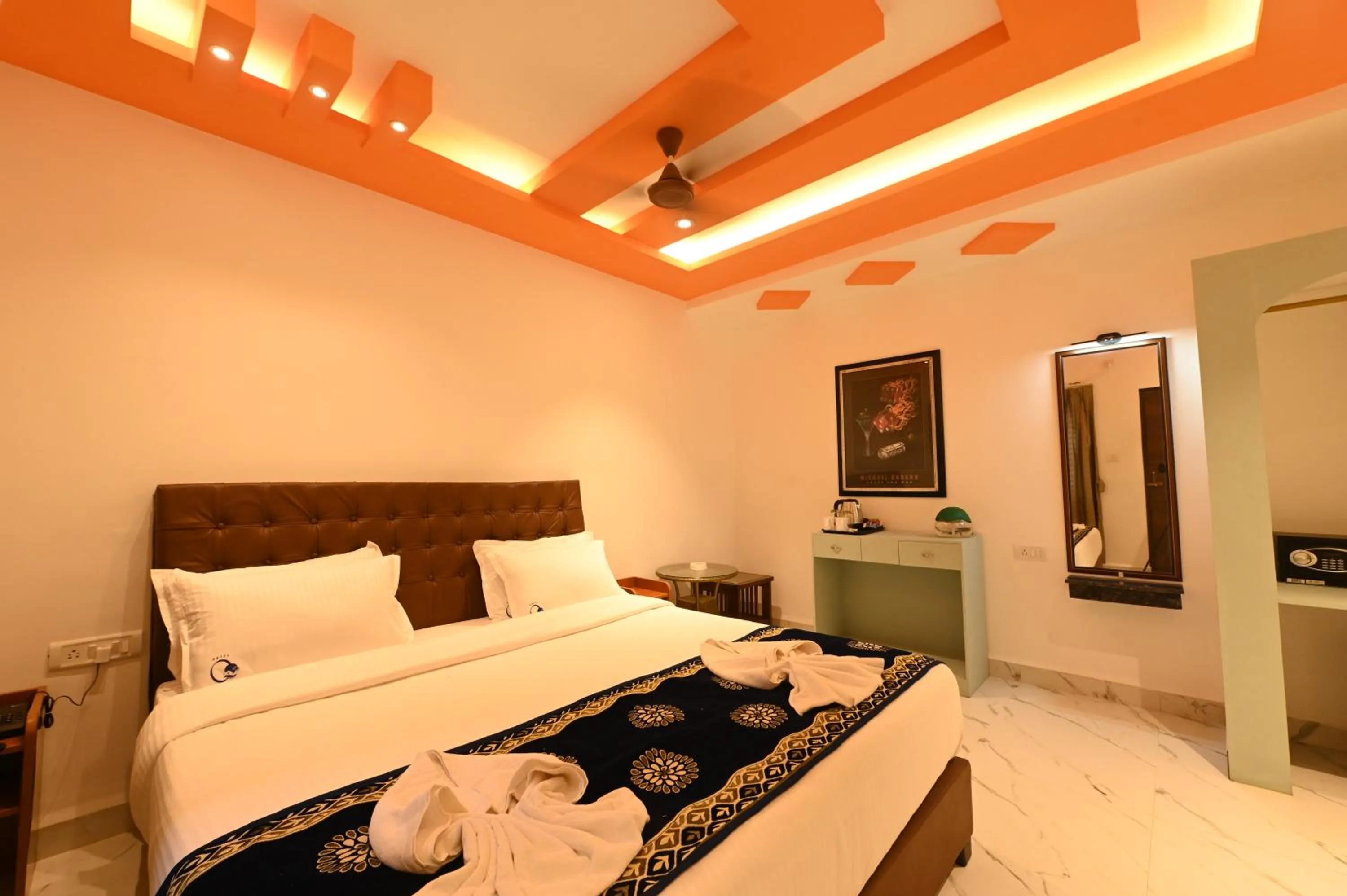 Bed in Hotel Quinta da Branca - near baga beach