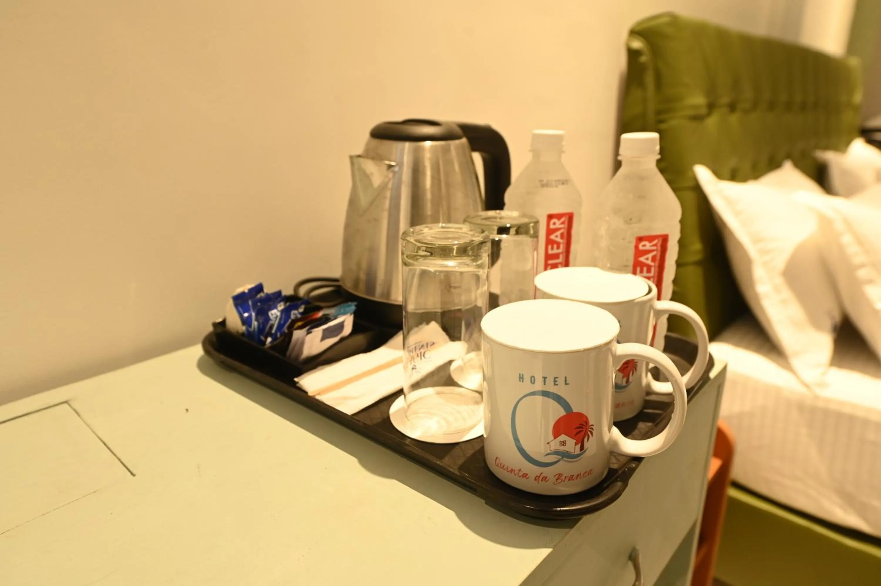 Coffee/tea facilities in Hotel Quinta da Branca - near baga beach