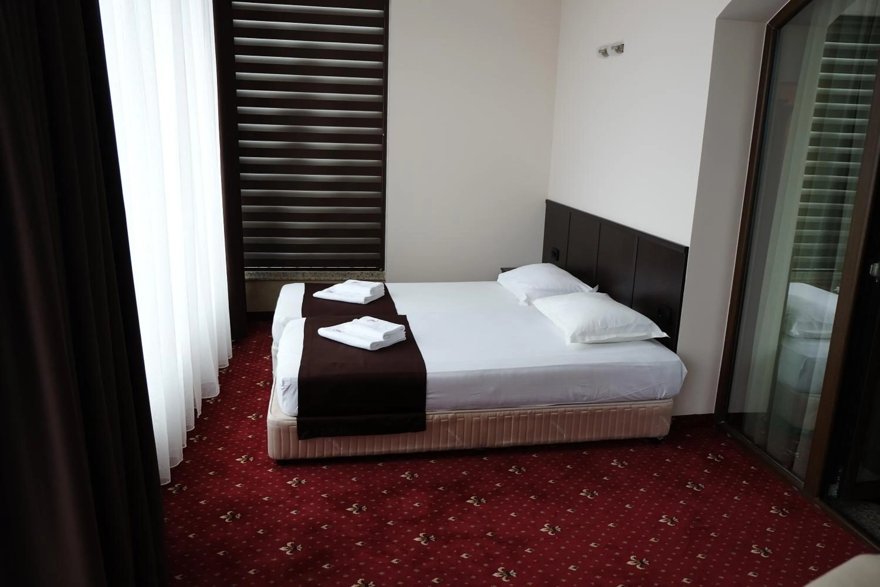 Bed in Hotel Dragalevtsi