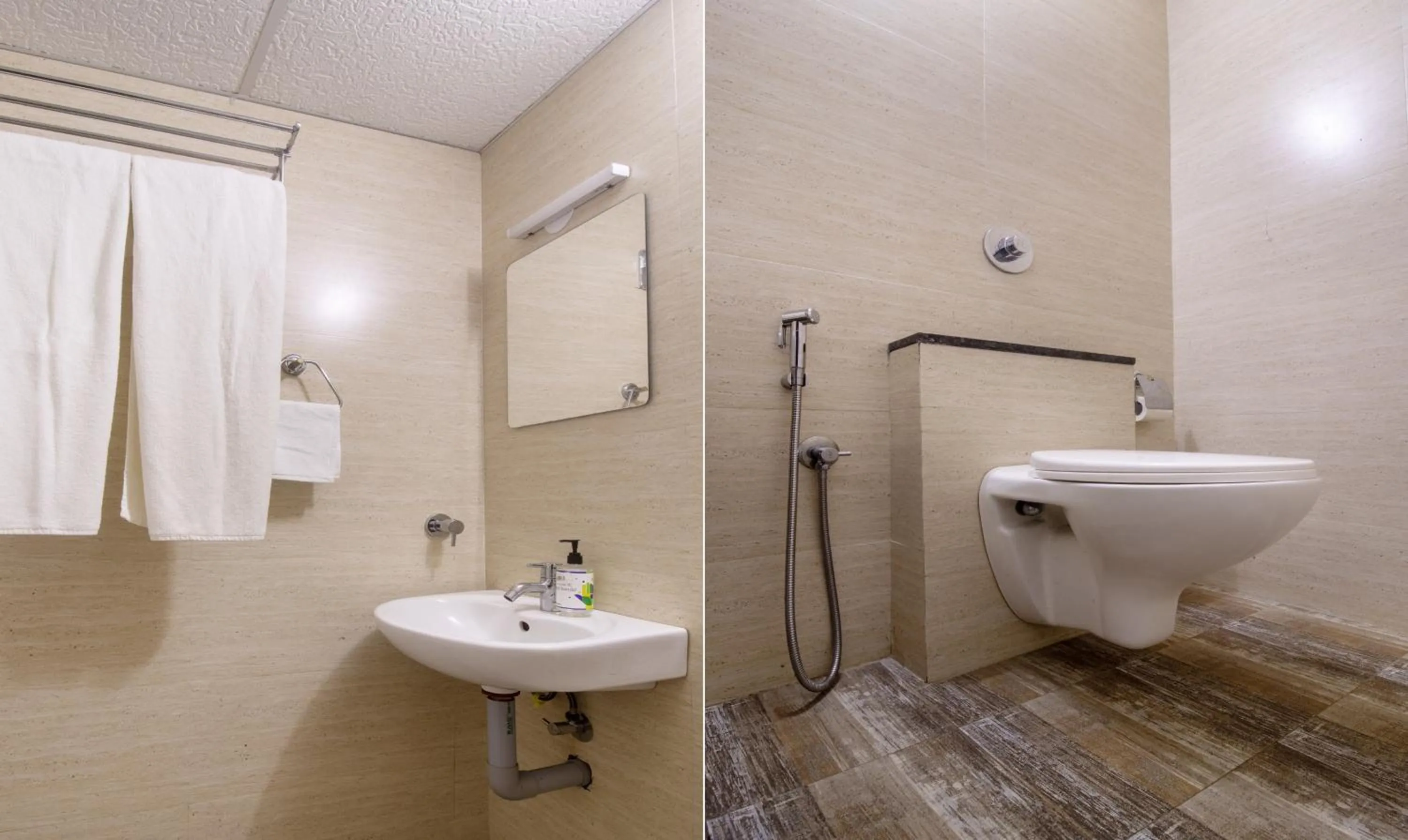 Bathroom in Treebo Elite Plaza, 700 Mtrs From Madikeri Fort