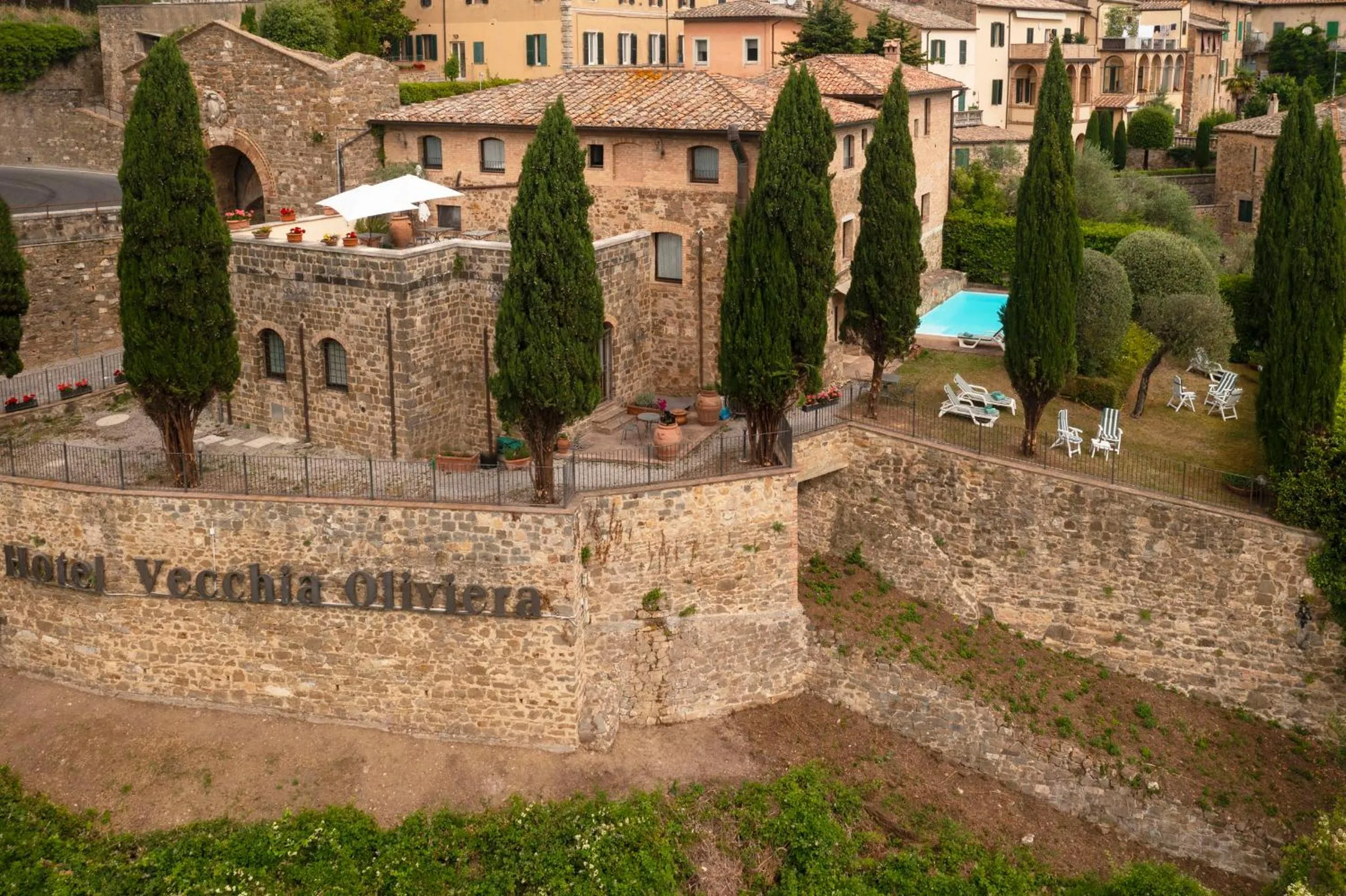 Bird's eye view in Hotel Vecchia Oliviera