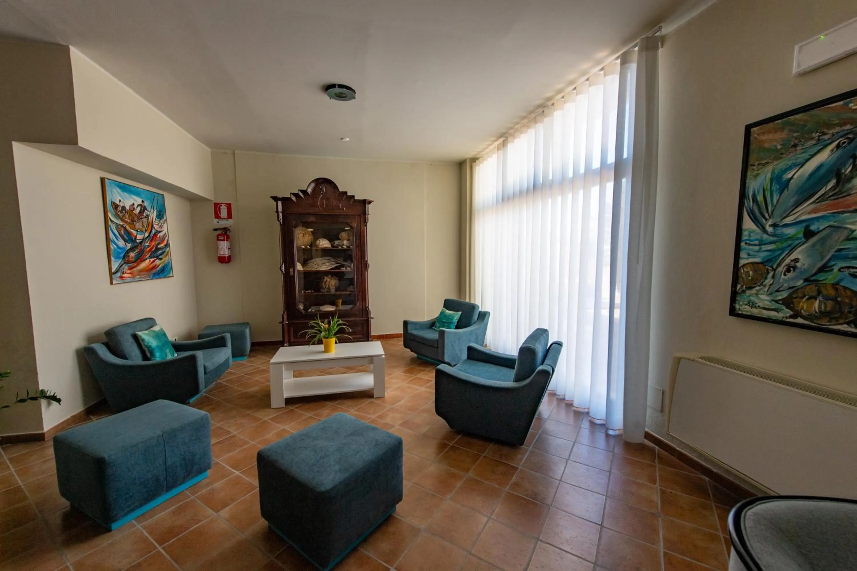 Living room in Hotel Baia Turchese