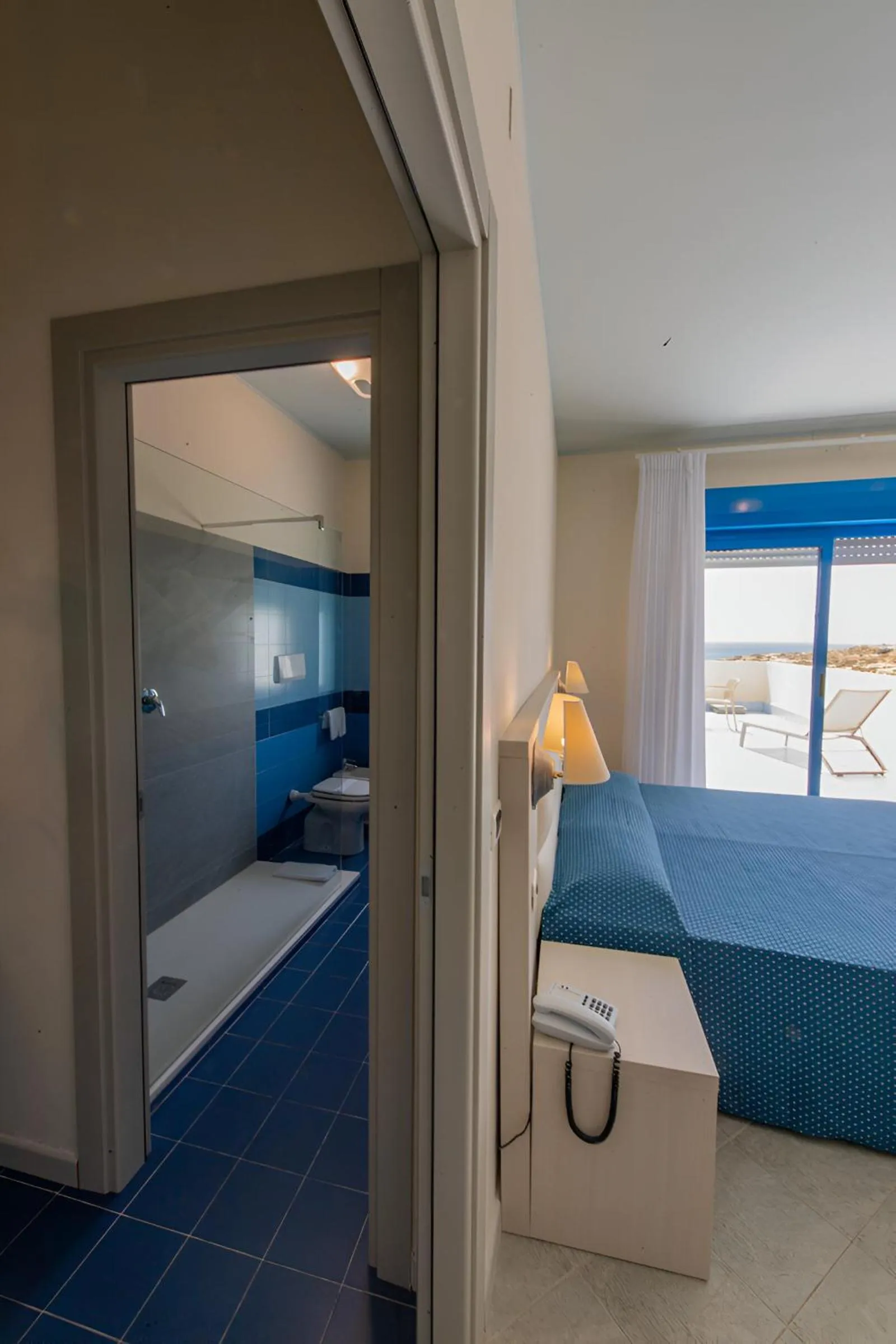 Bedroom, Bed in Hotel Baia Turchese