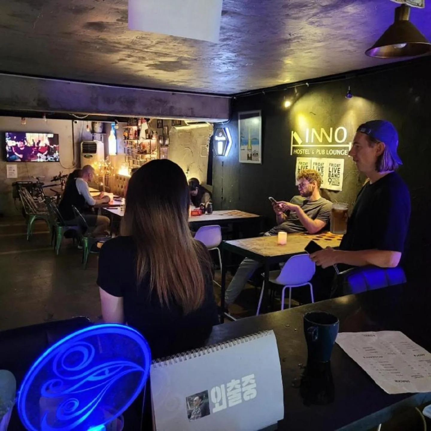 TV and multimedia in INNO Hostel & Pub Lounge Hongdae