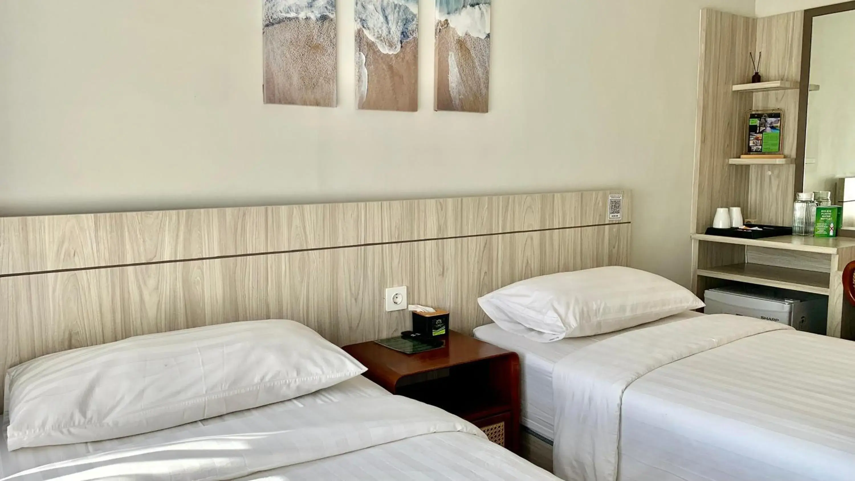 Superior Twin Room in The Baliem Hotel Superior Twin Room in The Baliem Hotel