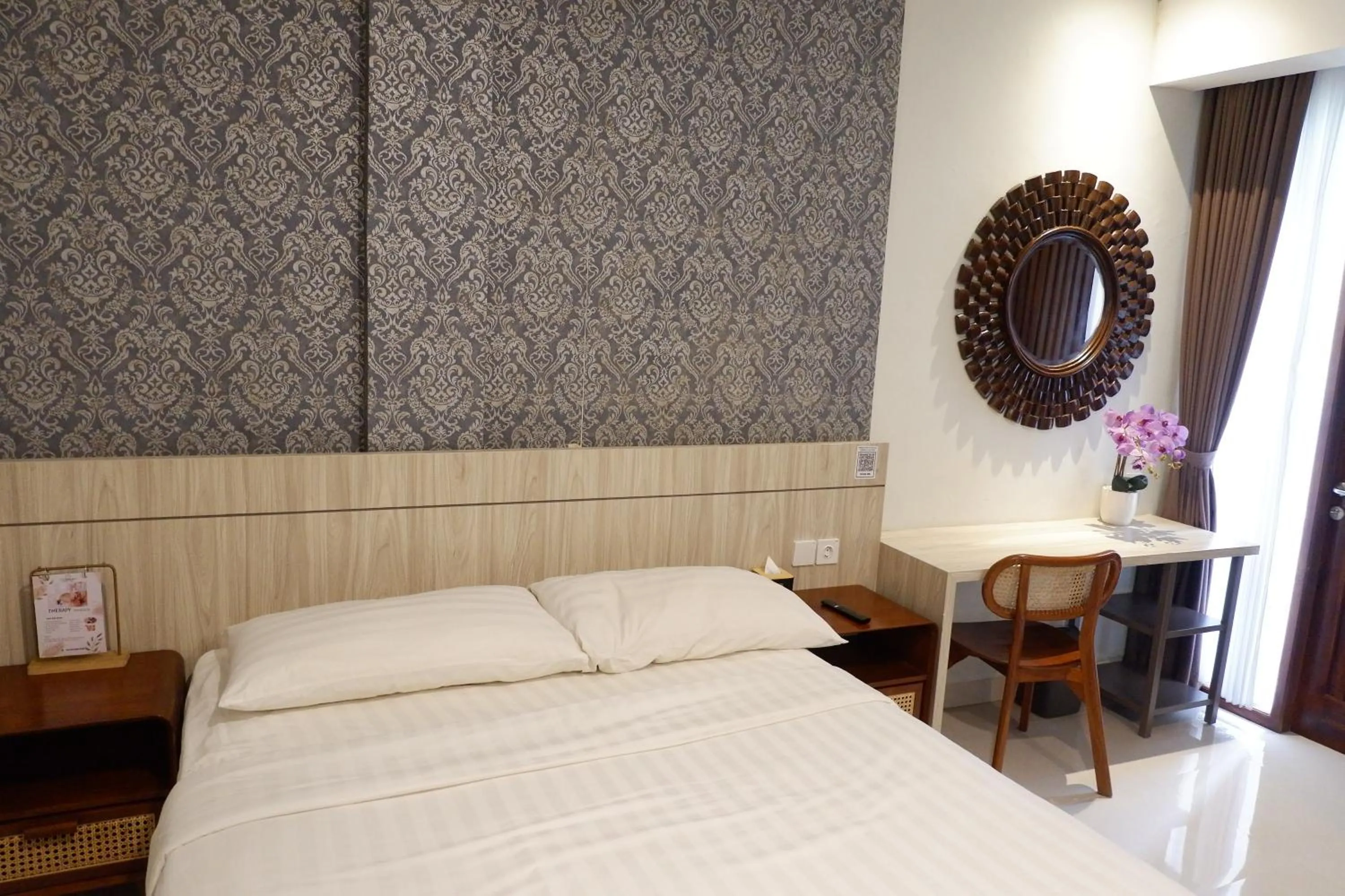 Bed in The Baliem Hotel