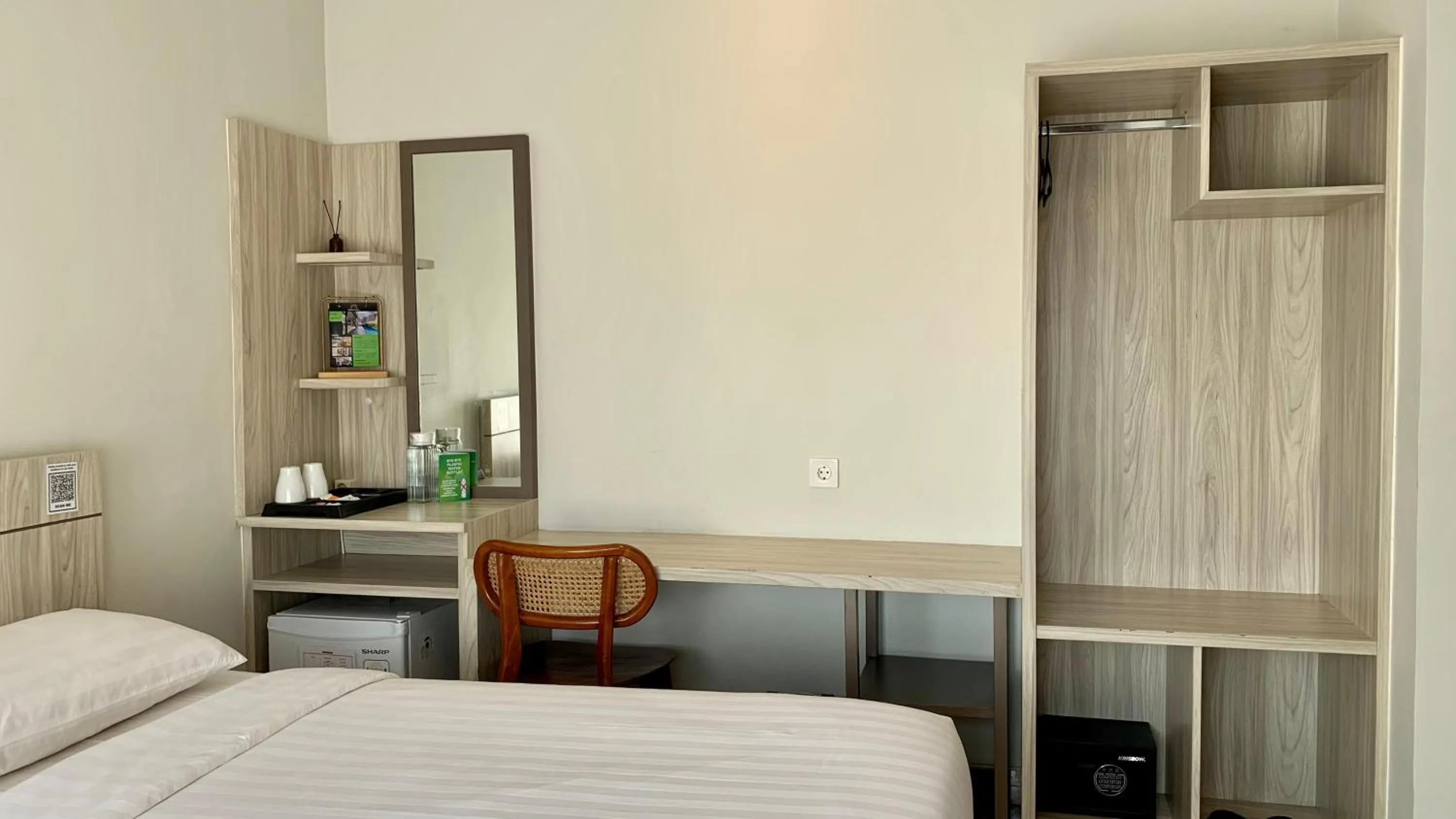 Bed in The Baliem Hotel