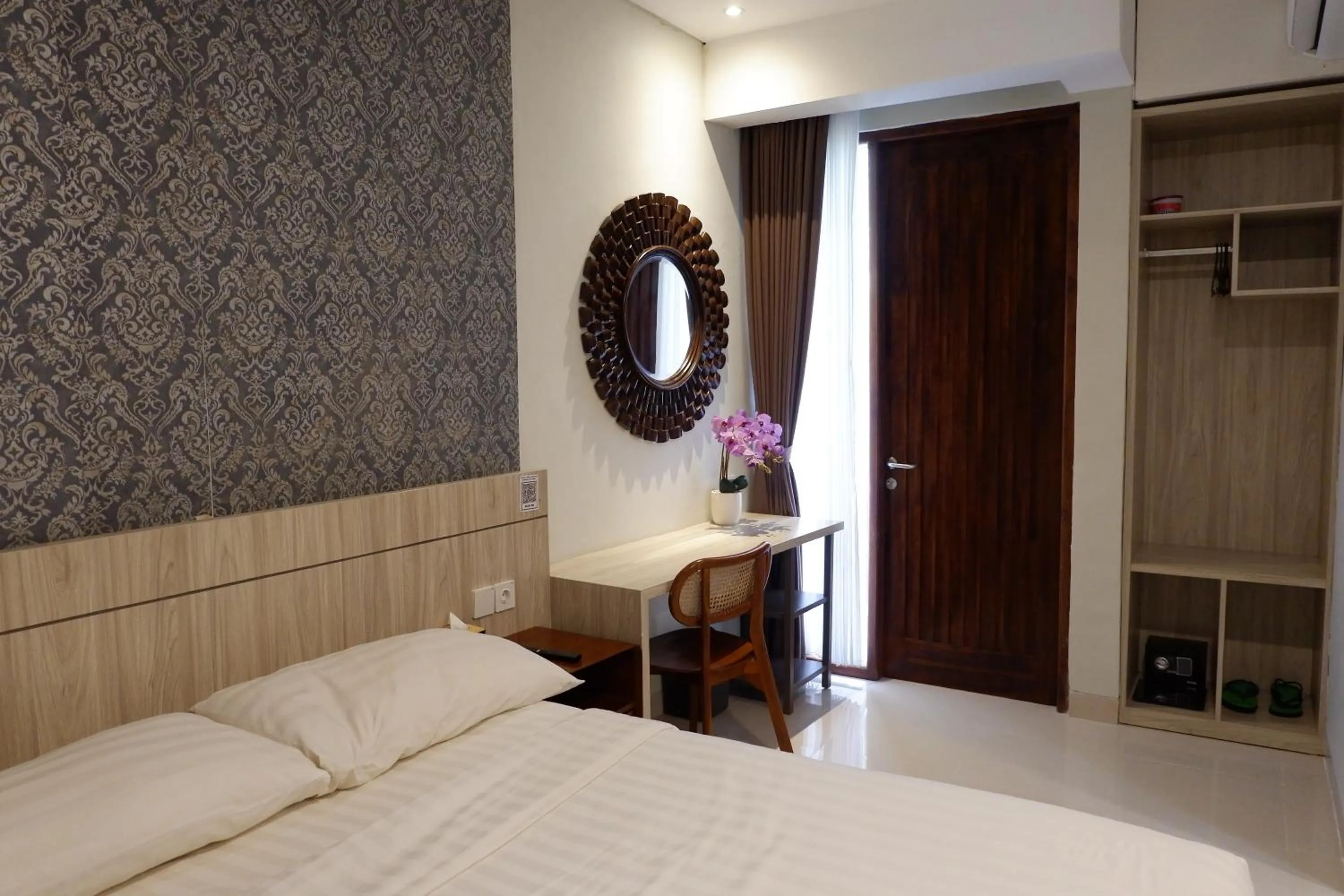 Bed in The Baliem Hotel