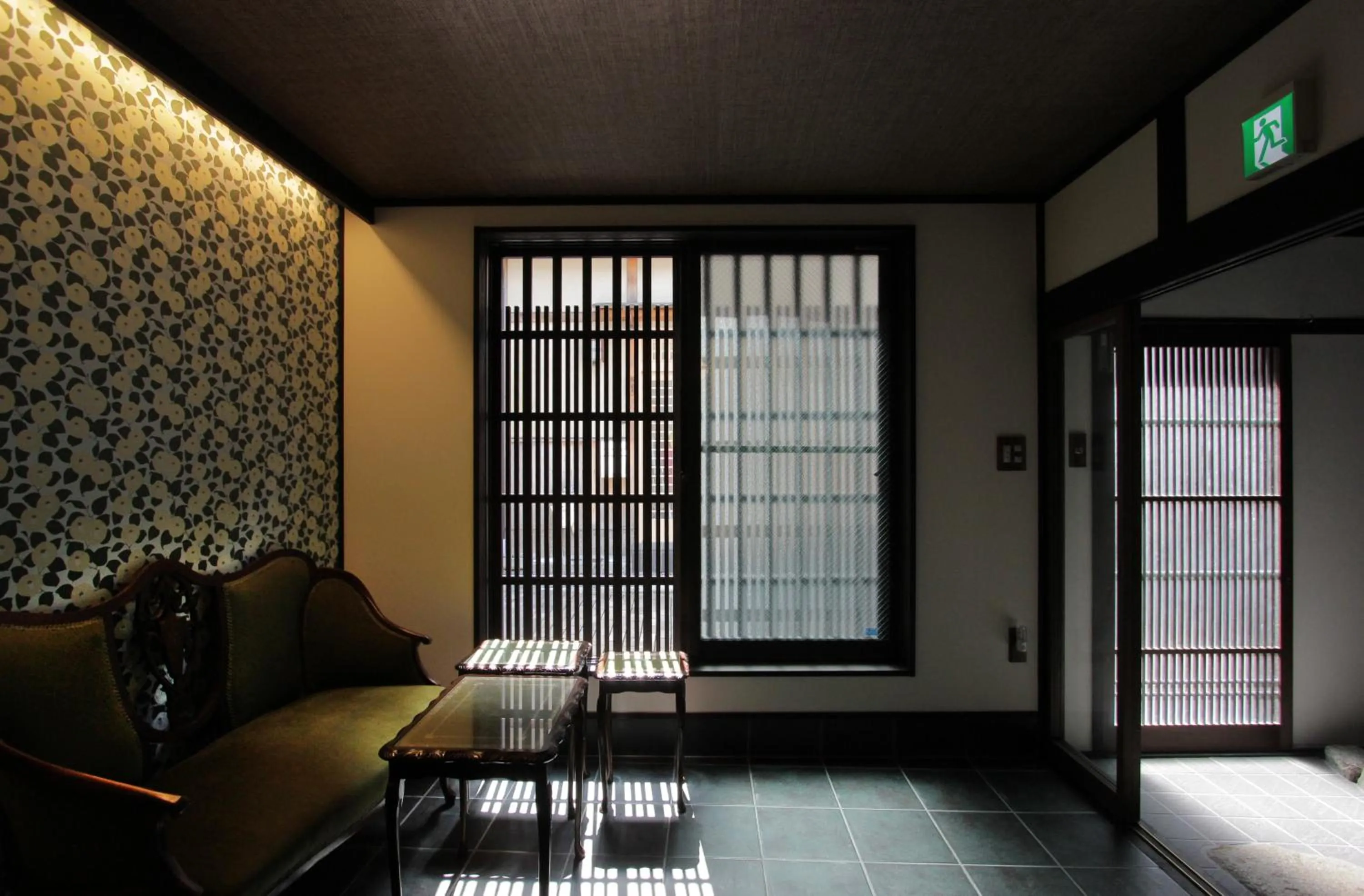 Living room in Kiyomizu Birodo-an