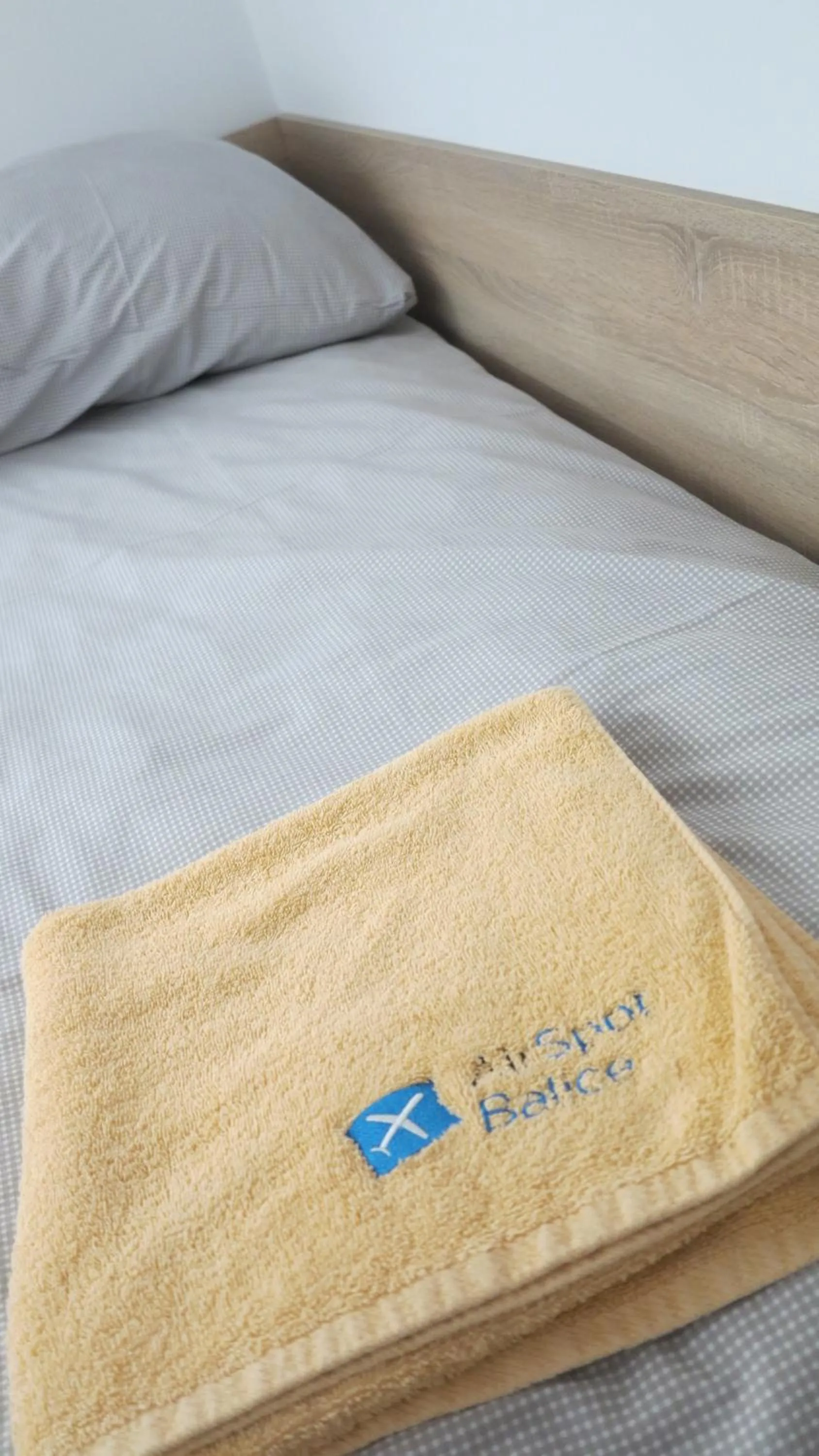 Bedroom, Bed in AirSpot Balice