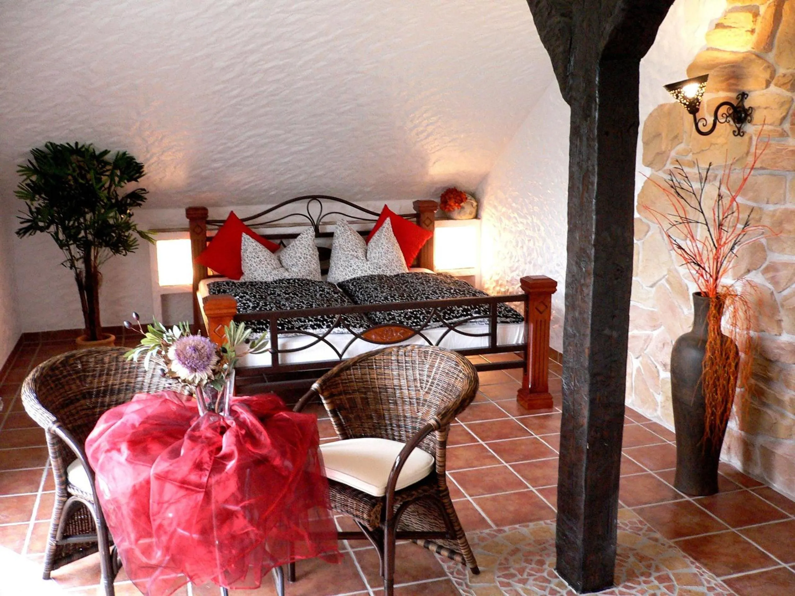 Bedroom in Apartmenthaus Casa Palma