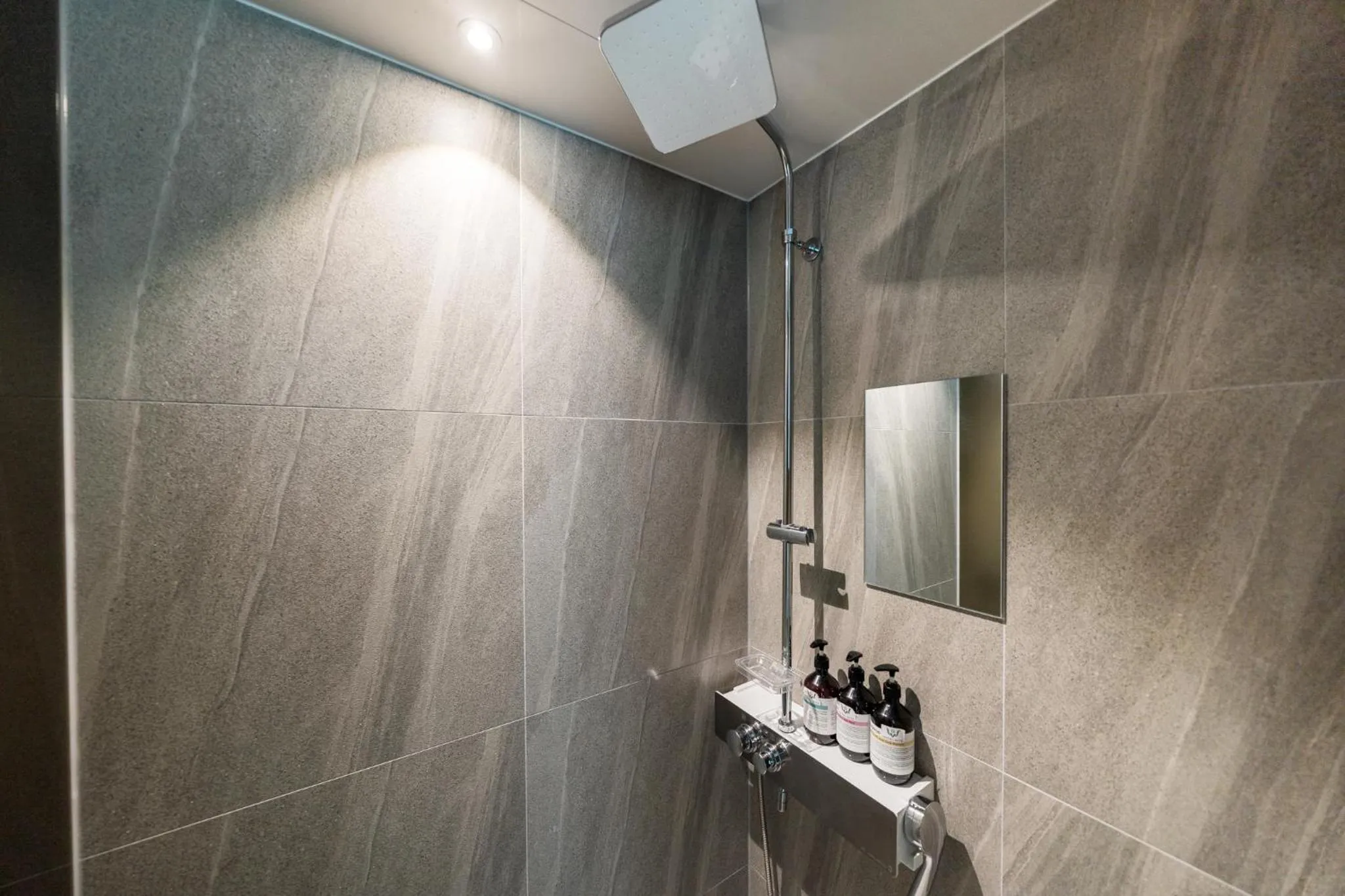 Shower in Hotel GITE