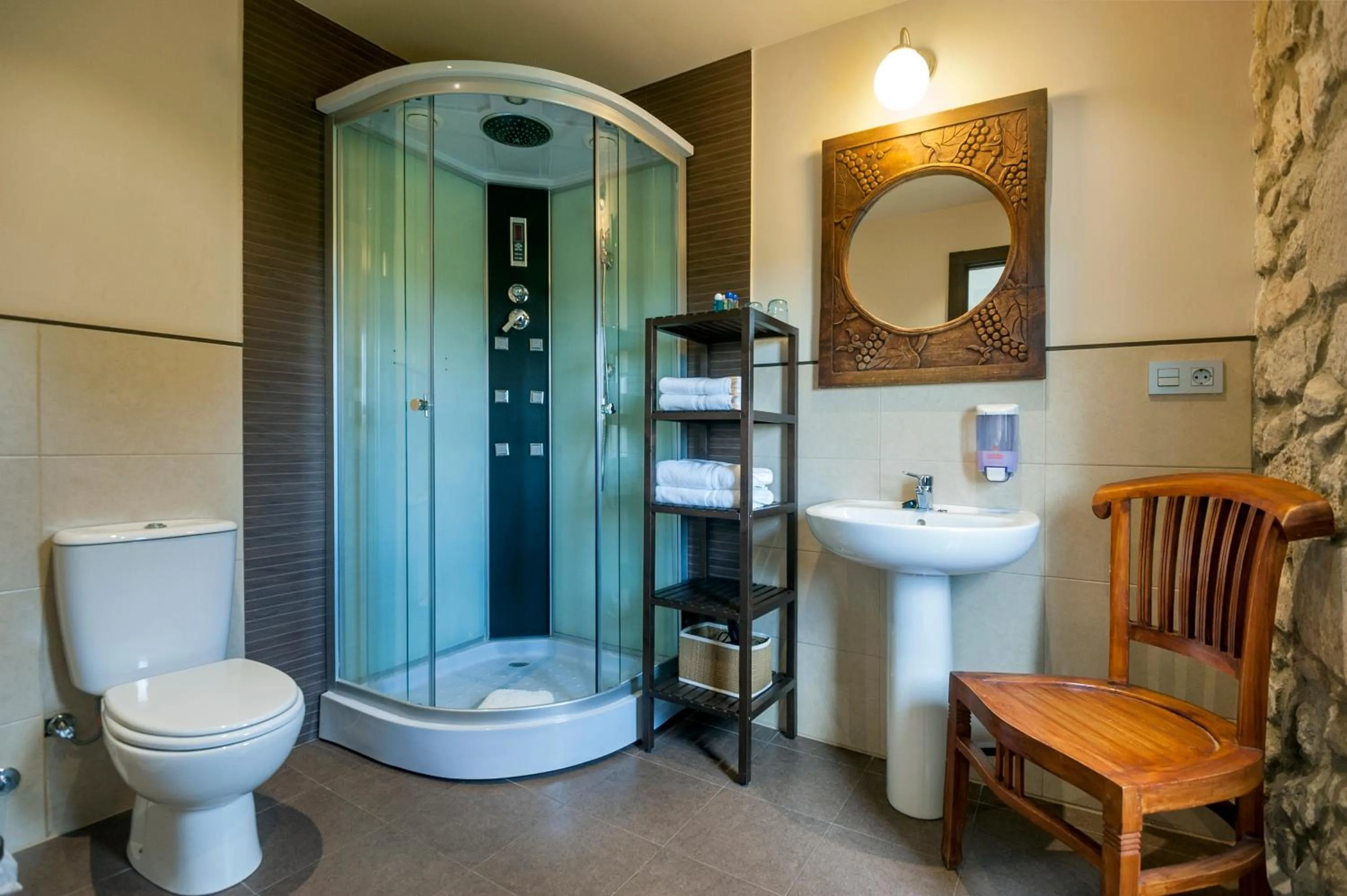 Shower in Albergue turístico "La Fábrica"