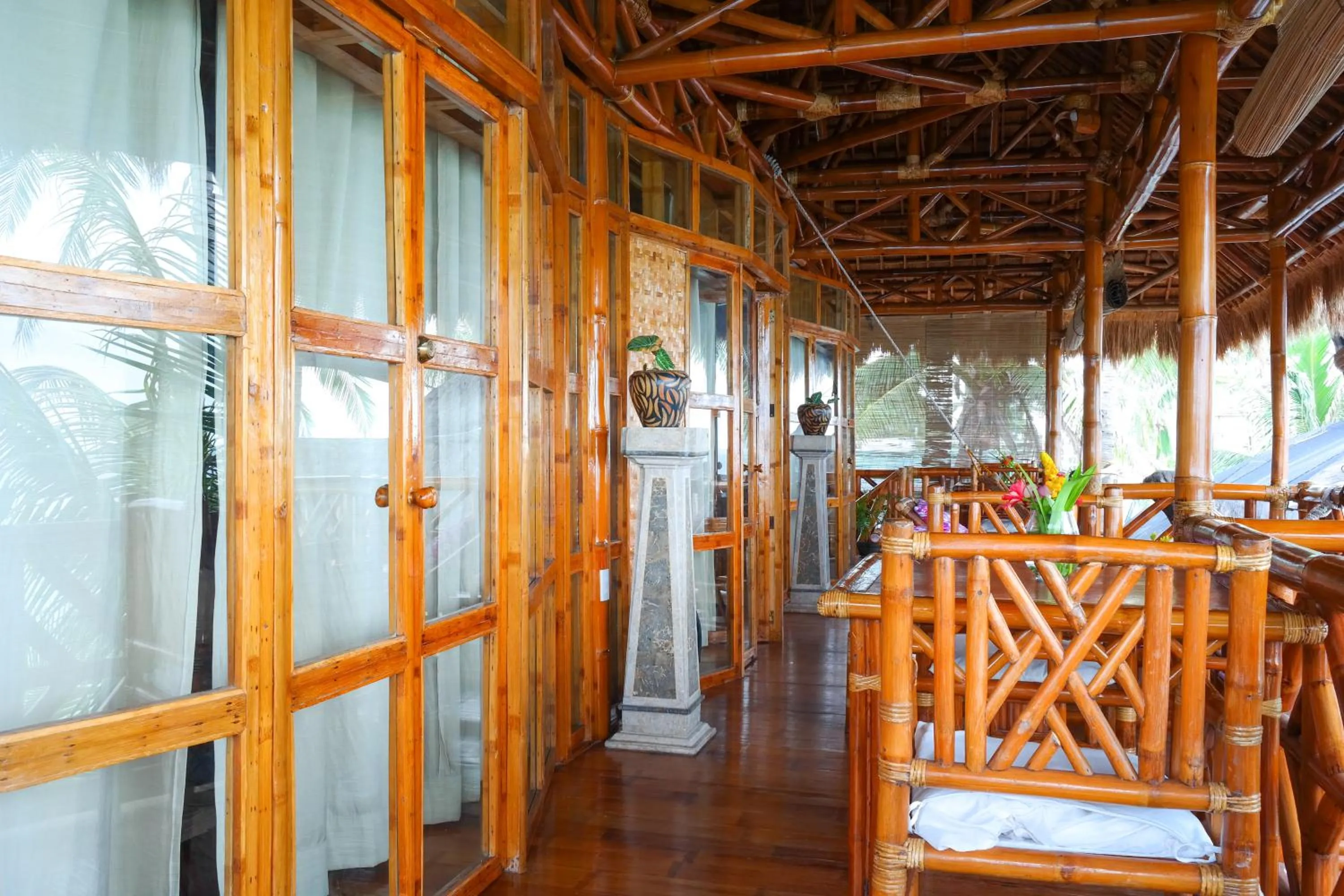 Decorative detail in The Coral Blue Oriental Beach Villas and Suites