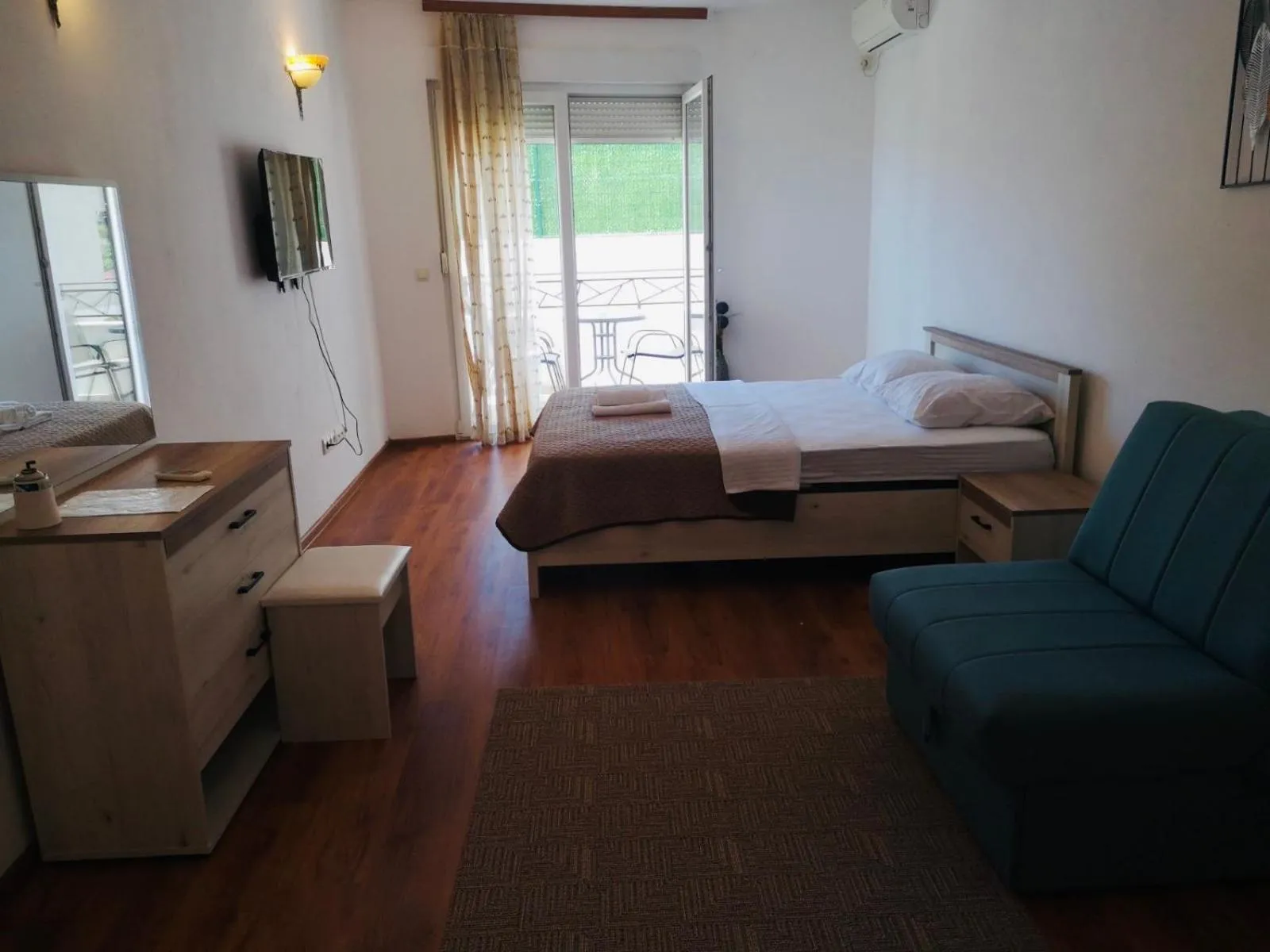 Bed in Apartments Casa Pineta