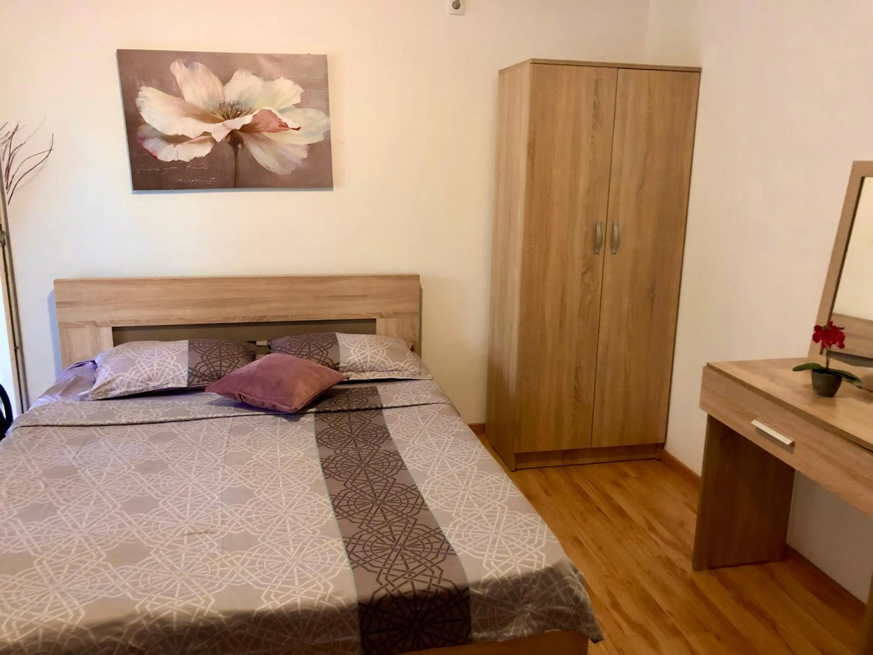 Bed in Apartments Casa Pineta