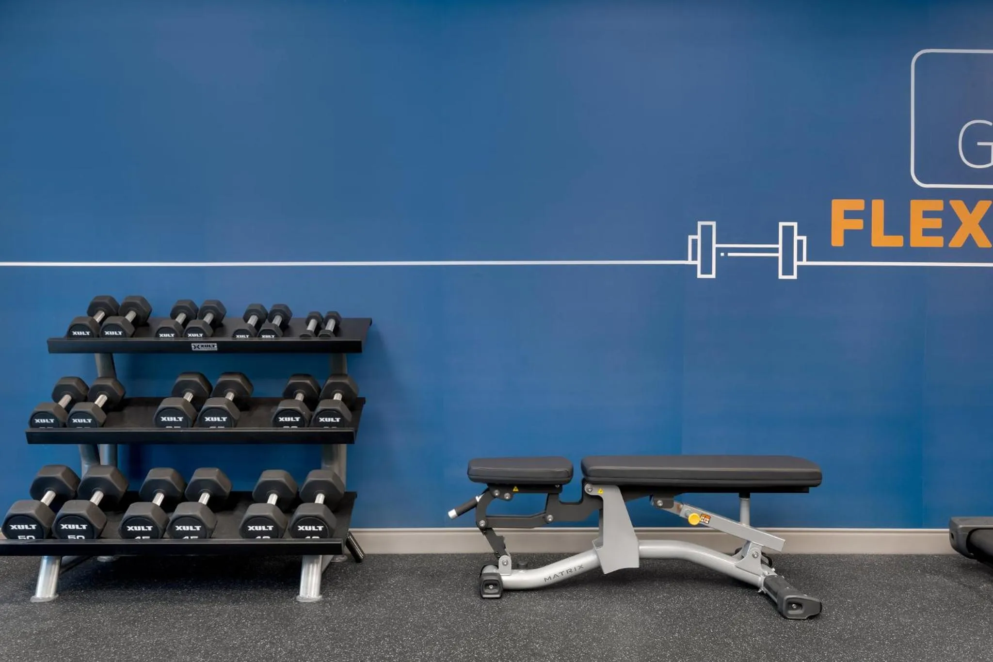 Fitness centre/facilities in Holiday Inn Express & Suites Alton St Louis Area by IHG